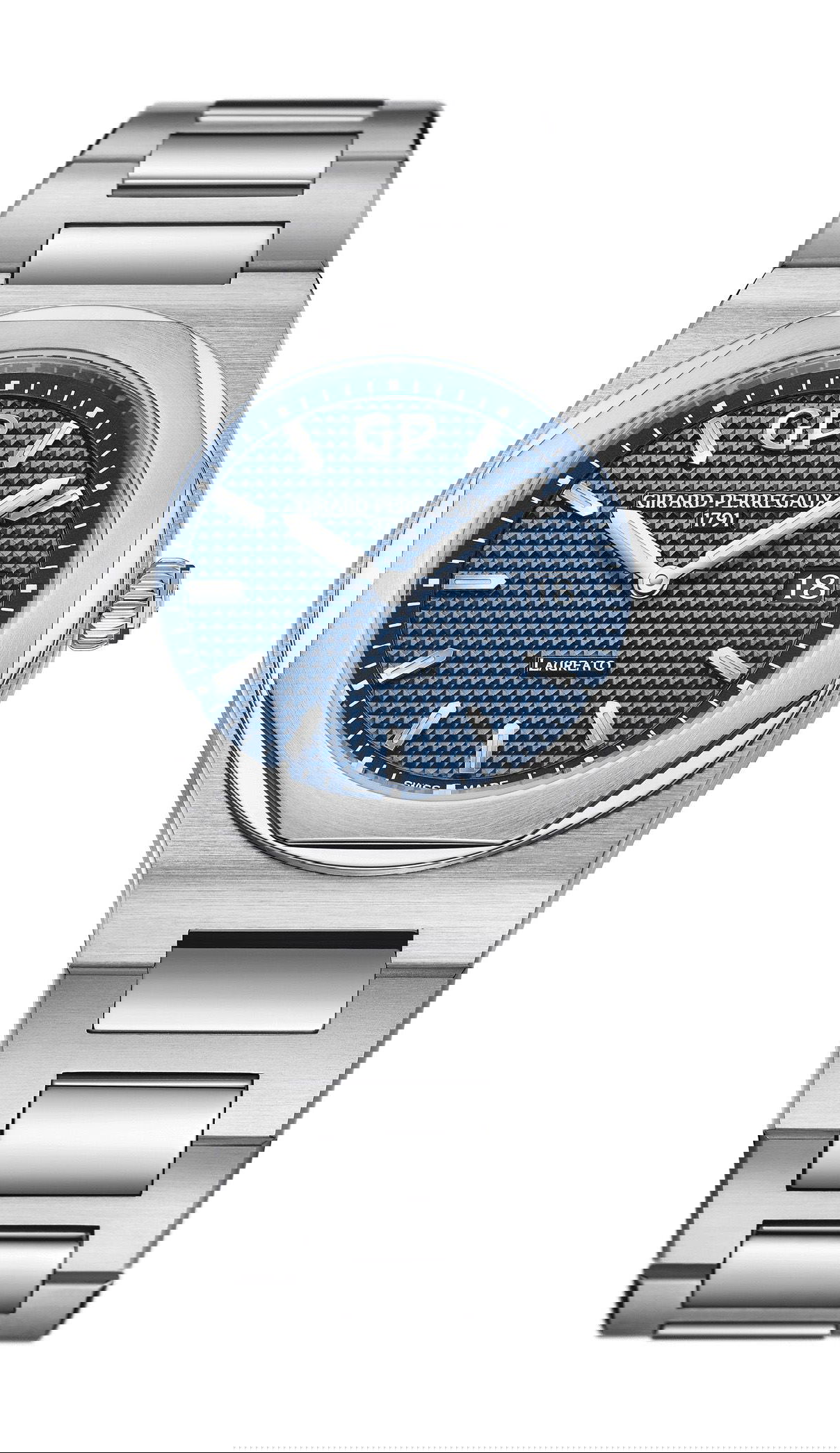 Girard-Perregaux Laureato 34 mm luxury timepiece - detailed view