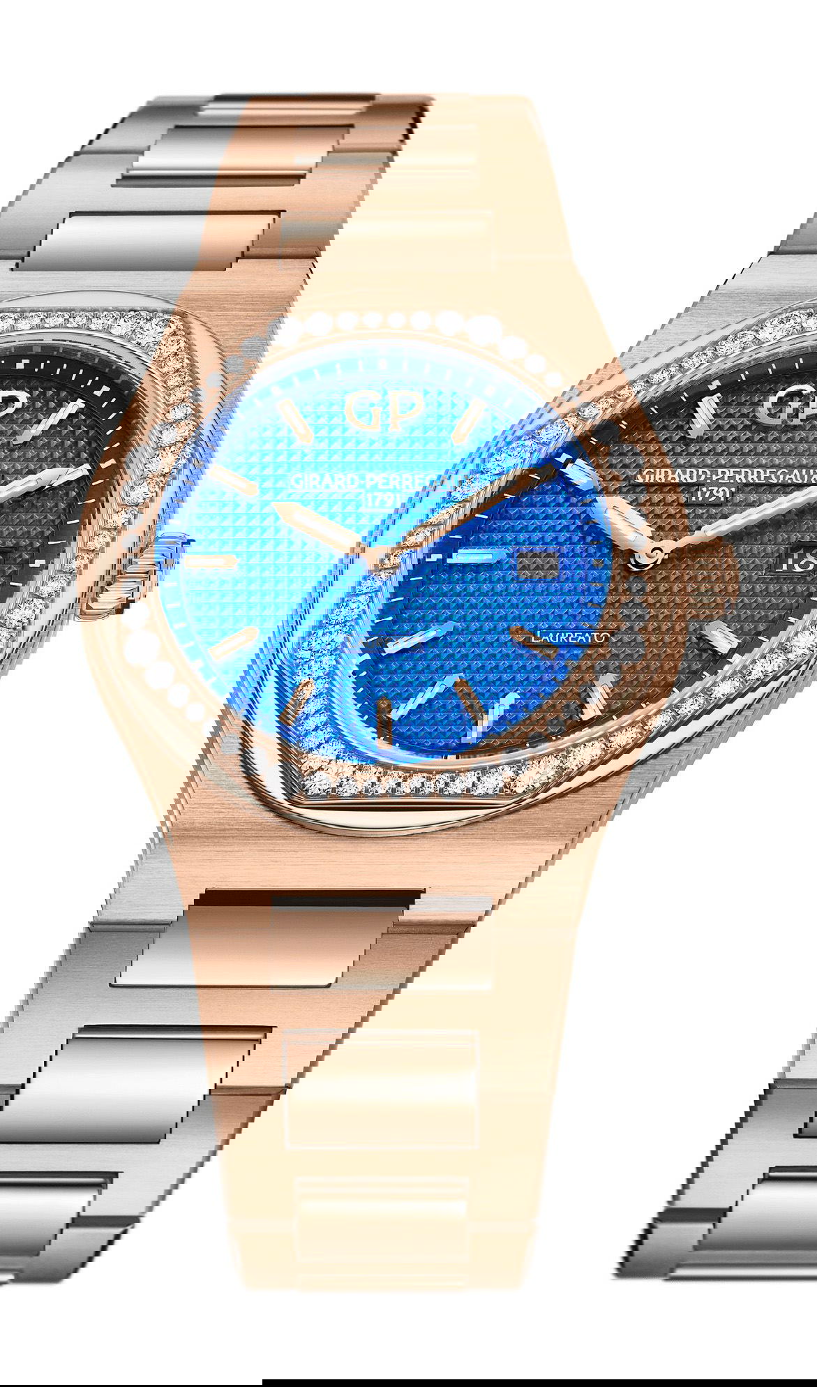 Girard-Perregaux Laureato 34 mm Royalty luxury timepiece - detailed view