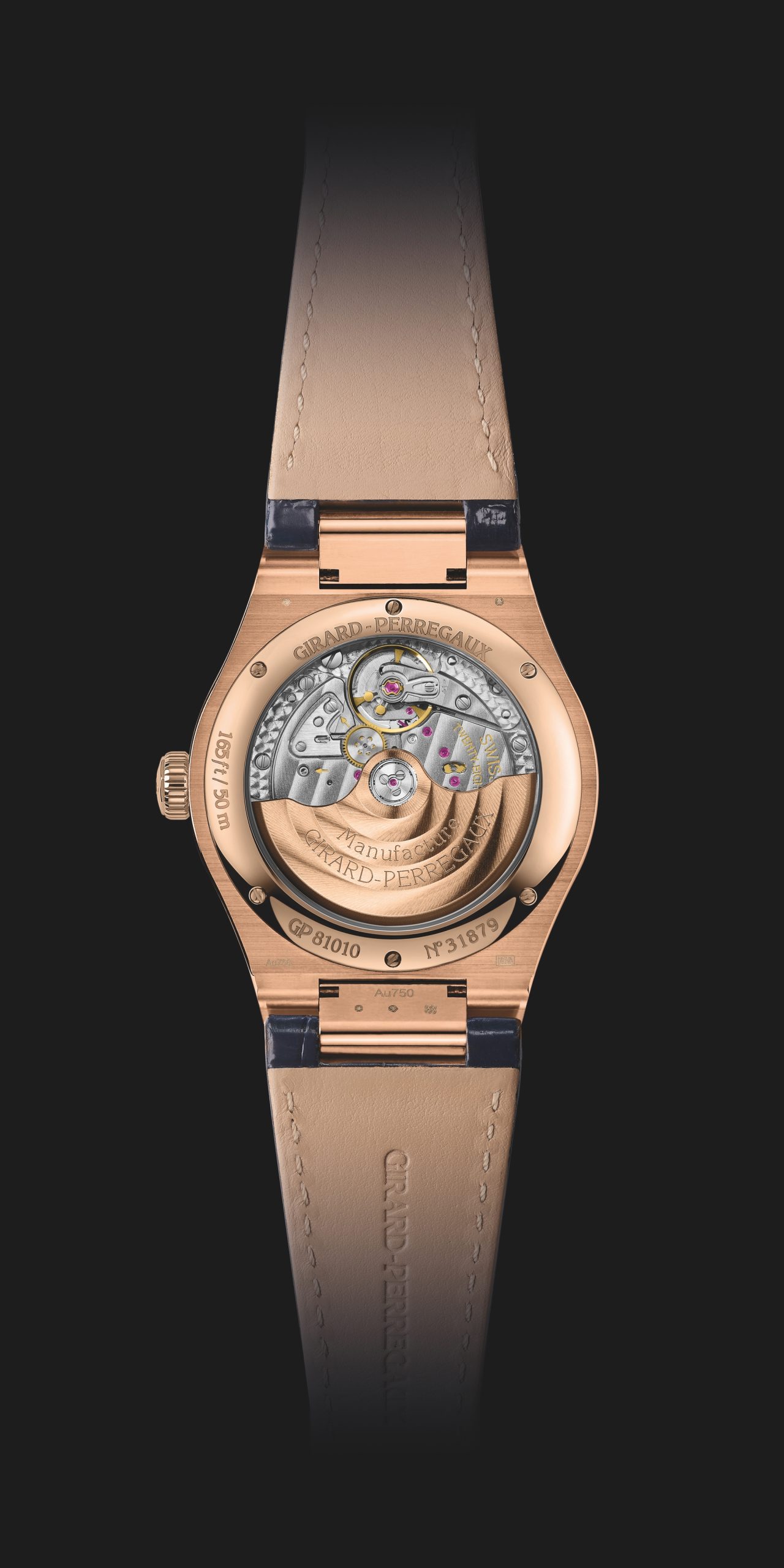 Girard-Perregaux Laureato 42 mm Pink Gold Ultramarine Blue - View 2