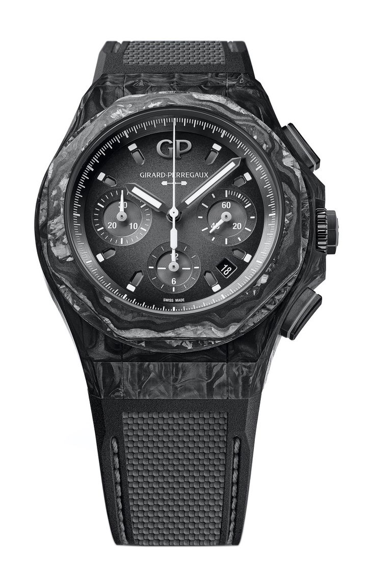 Girard-Perregaux Laureato Absolute Crystal Rock luxury timepiece - detailed view