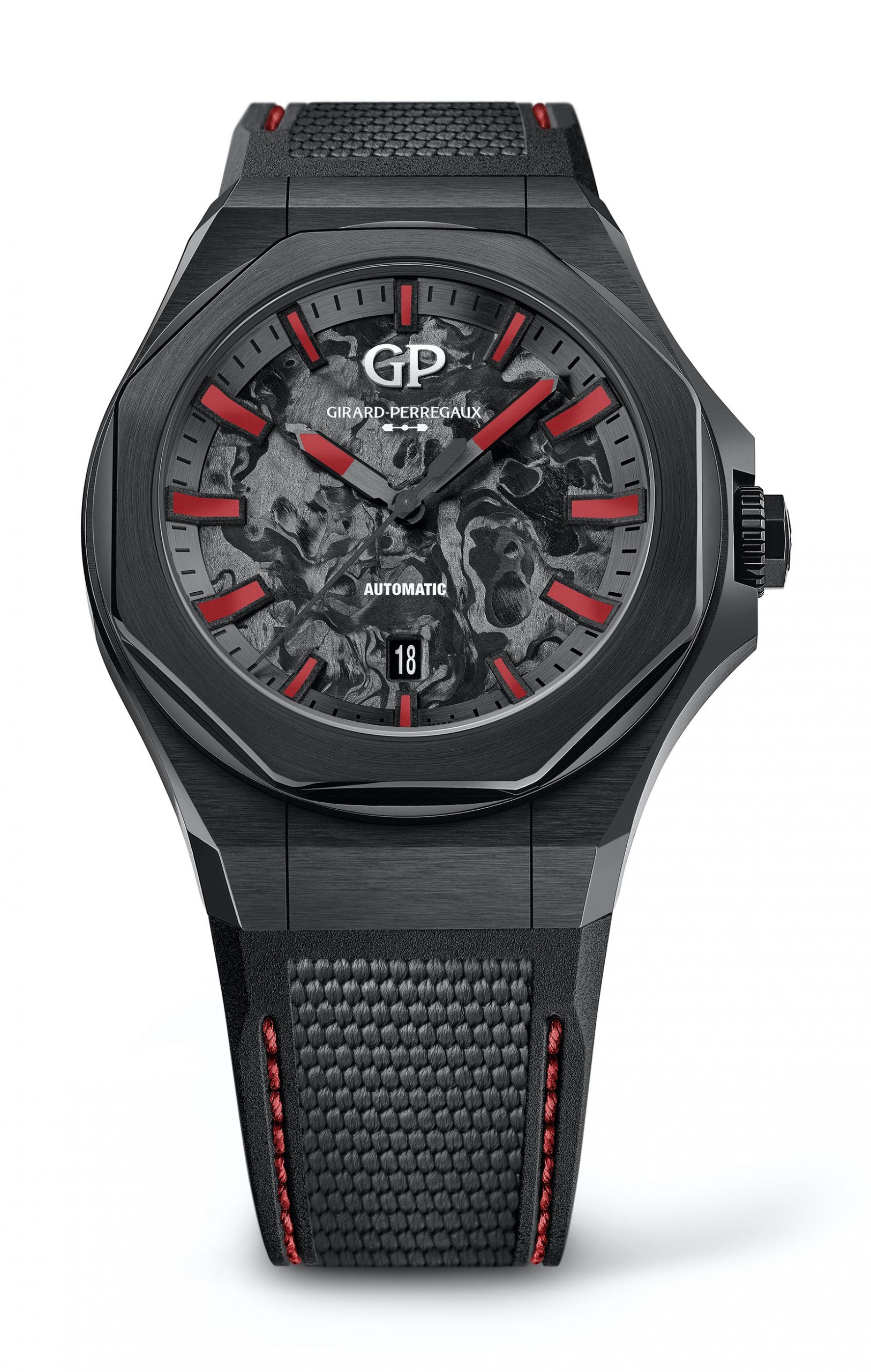 Girard-Perregaux Laureato Absolute Infrared luxury timepiece - detailed view
