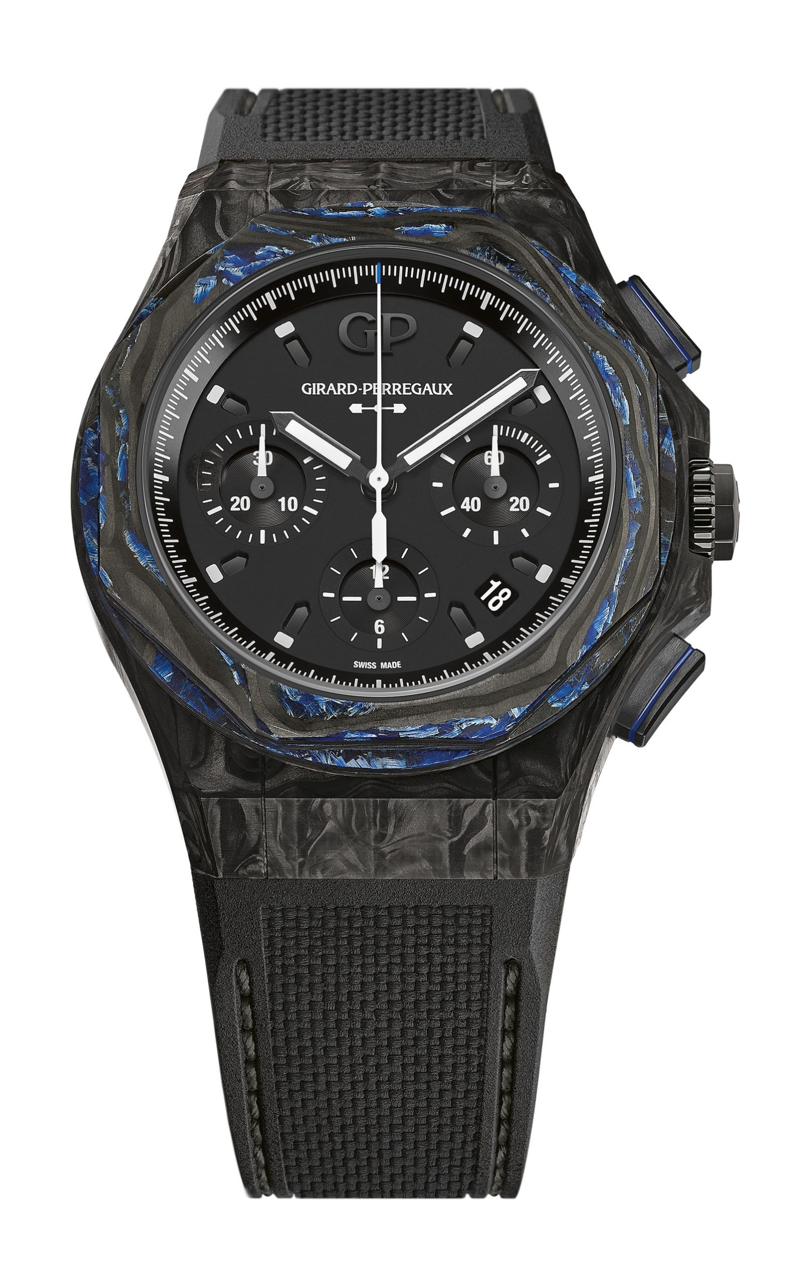 Girard-Perregaux Laureato Absolute “Wired” luxury timepiece - detailed view