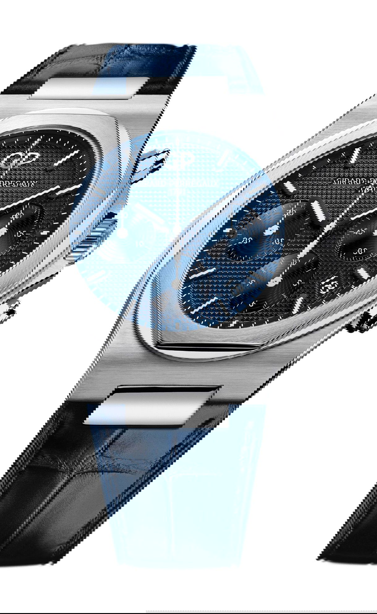 Girard-Perregaux Laureato Chronograph 38 mm luxury timepiece - detailed view