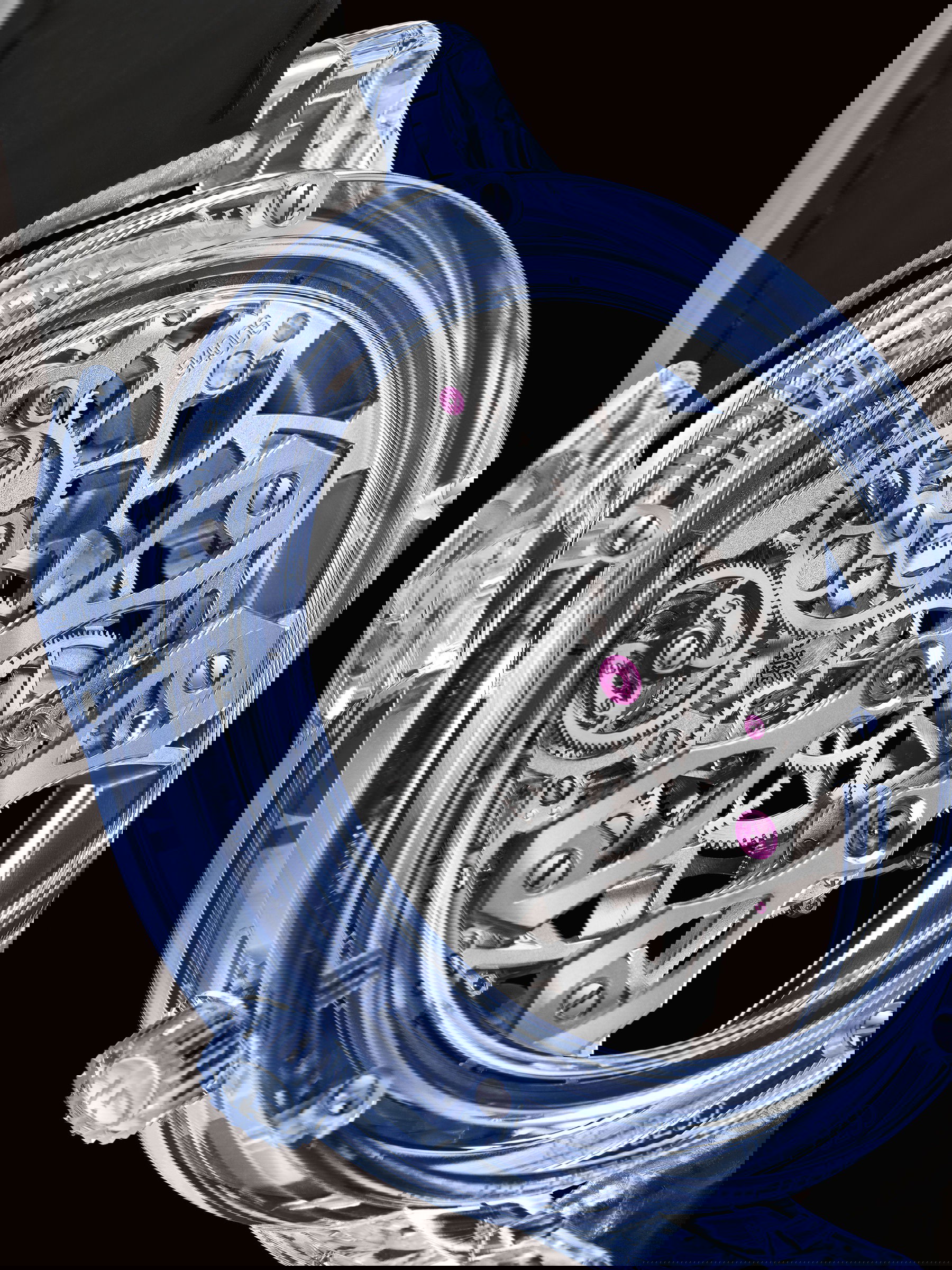 Girard-Perregaux Bridges Quasar Azure - View 2