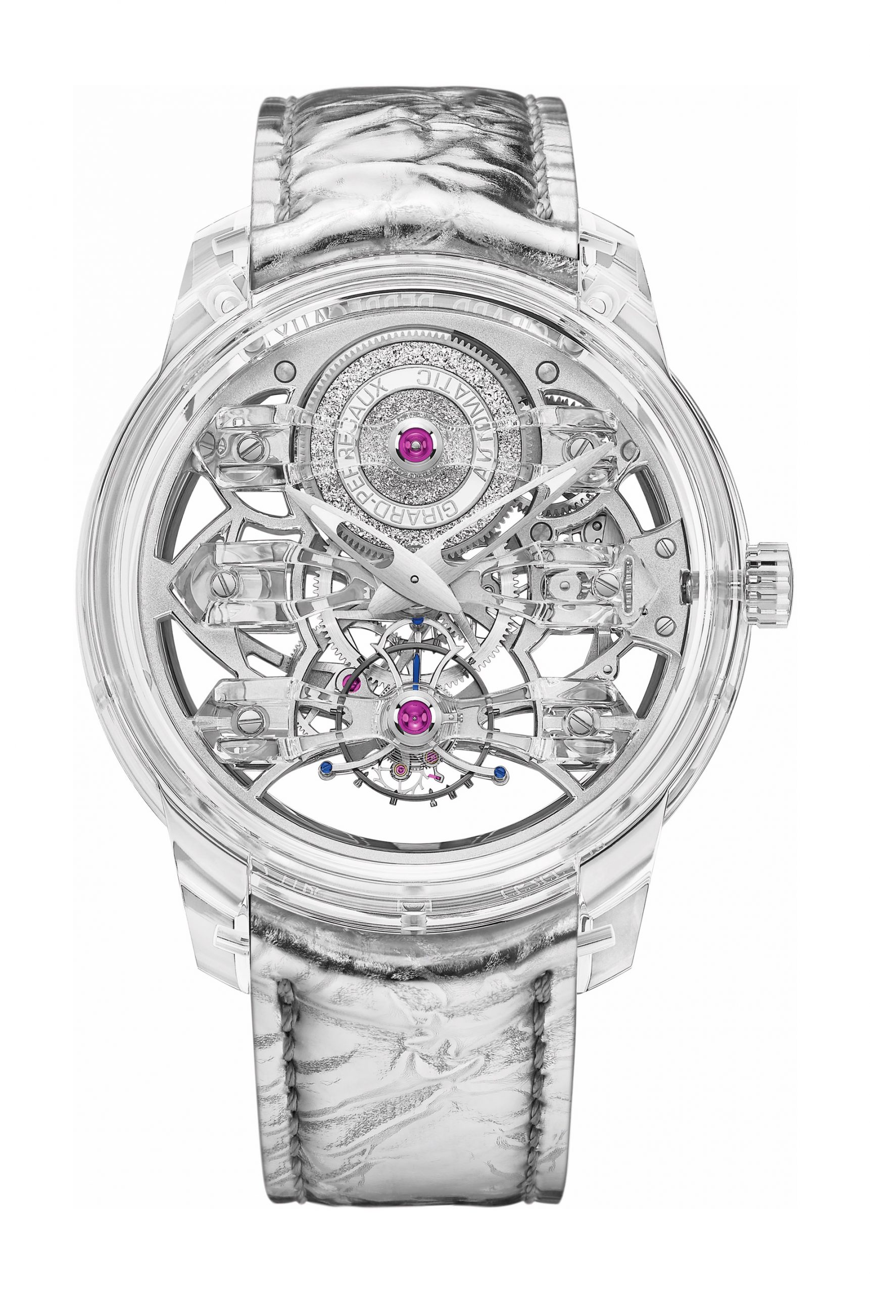 Girard-Perregaux Bridges Quasar Light luxury timepiece - detailed view