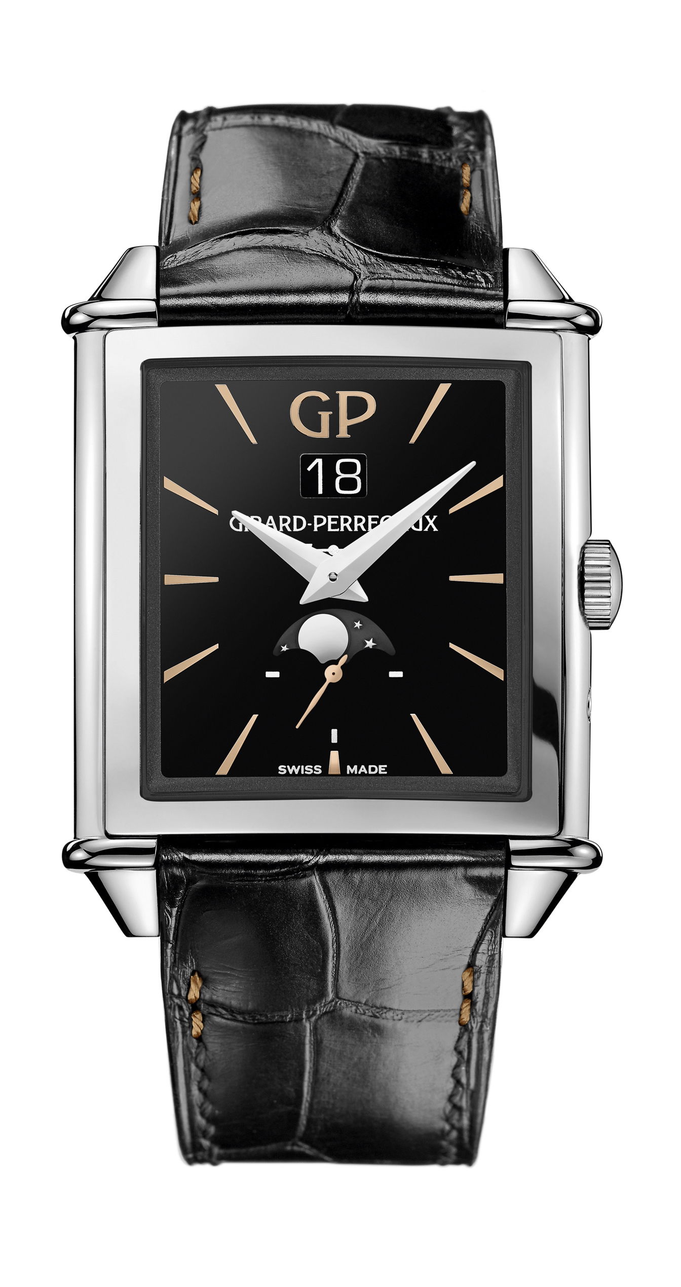 Girard-Perregaux Vintage 1945 Infinity Edition luxury timepiece - detailed view
