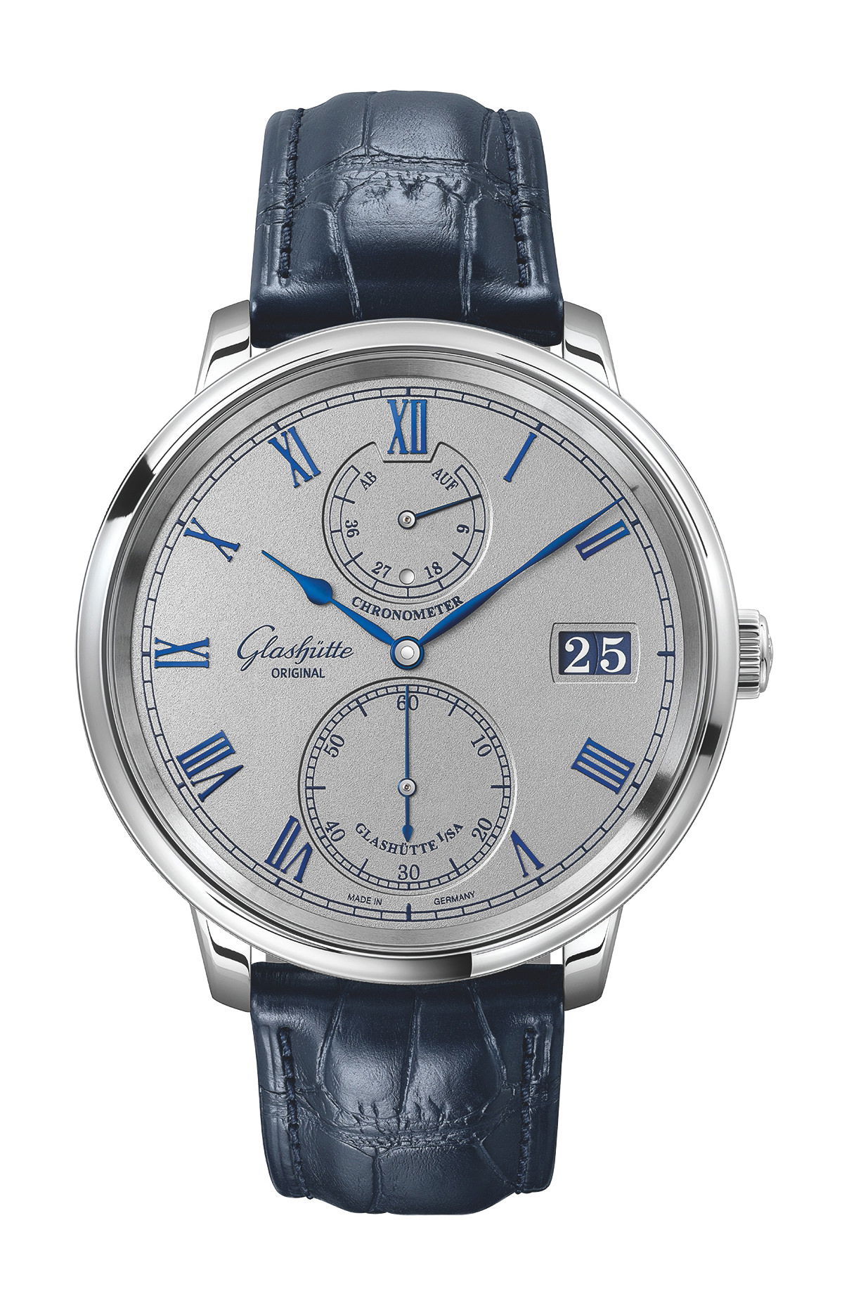Glashütte Original Senator Chronometer luxury timepiece - detailed view
