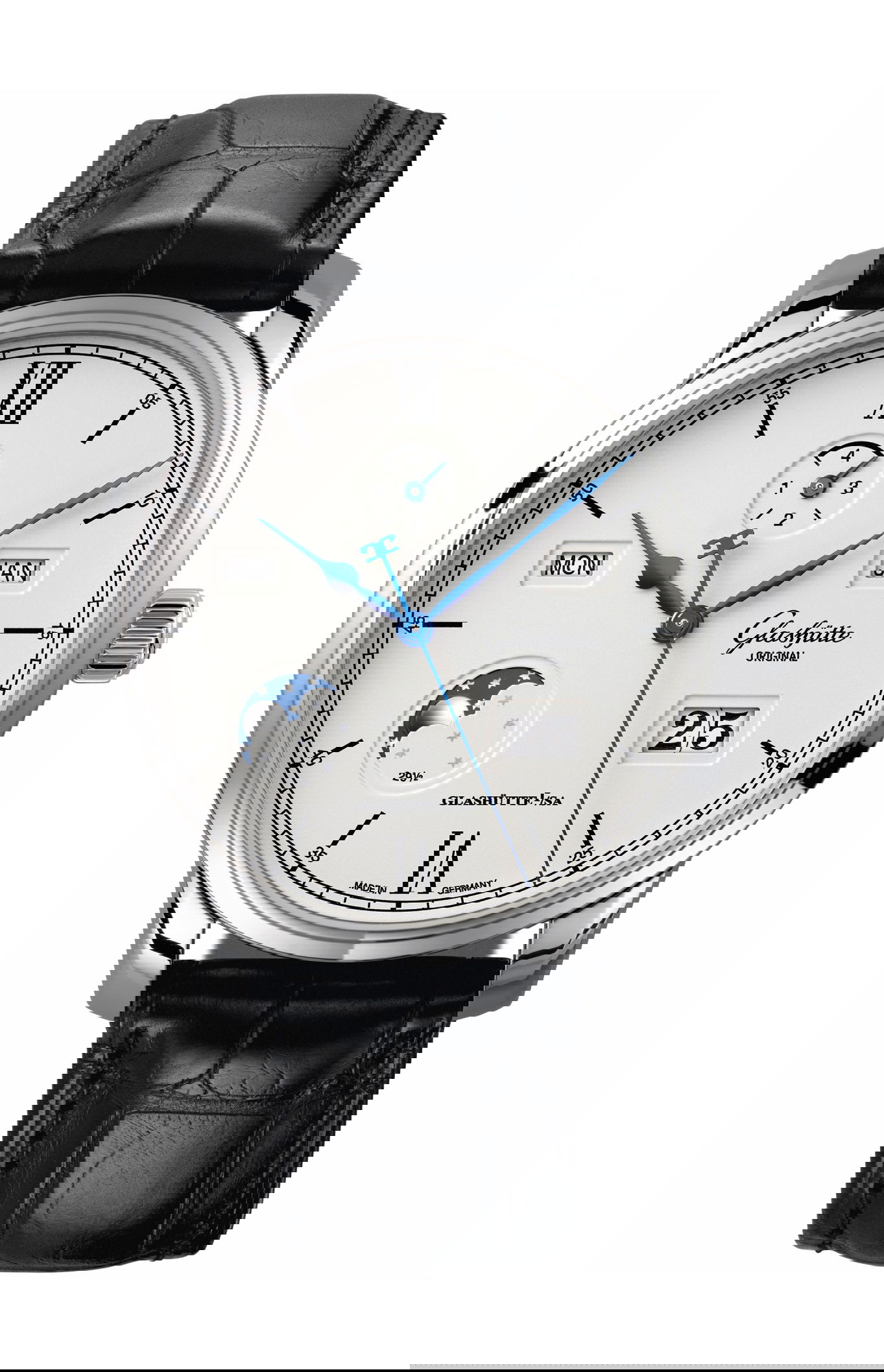 Glashütte Original Senator Excellence Perpetual Calendar luxury timepiece - detailed view
