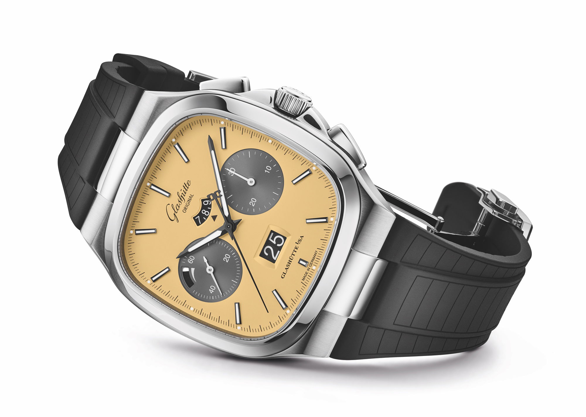 Glashütte Original Seventies Chronograph Panorama Date “Golden Bay” - View 3