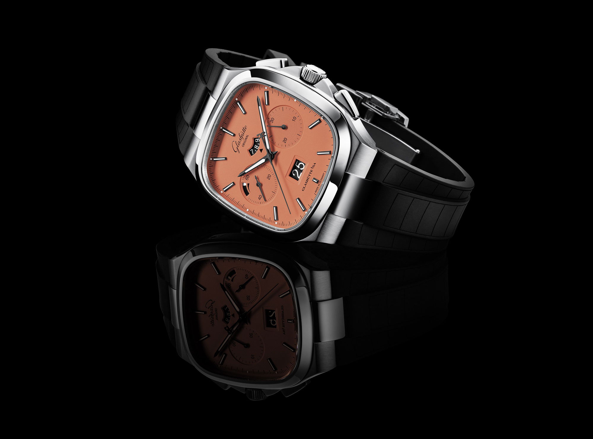 Glashütte Original Seventies Chronograph Panorama Date “Vbing Orange” - View 2
