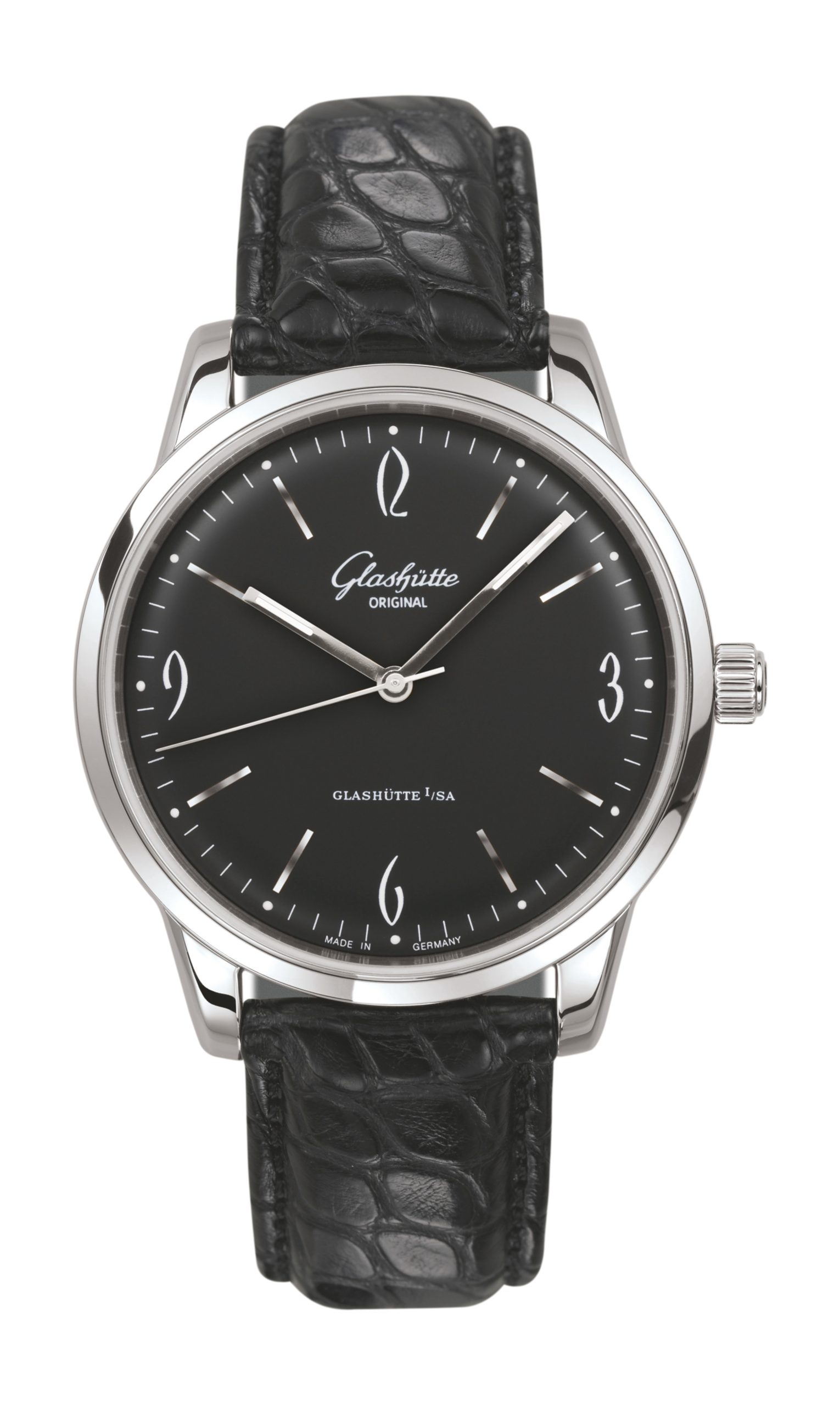 Glashütte Original Sixties luxury timepiece - detailed view