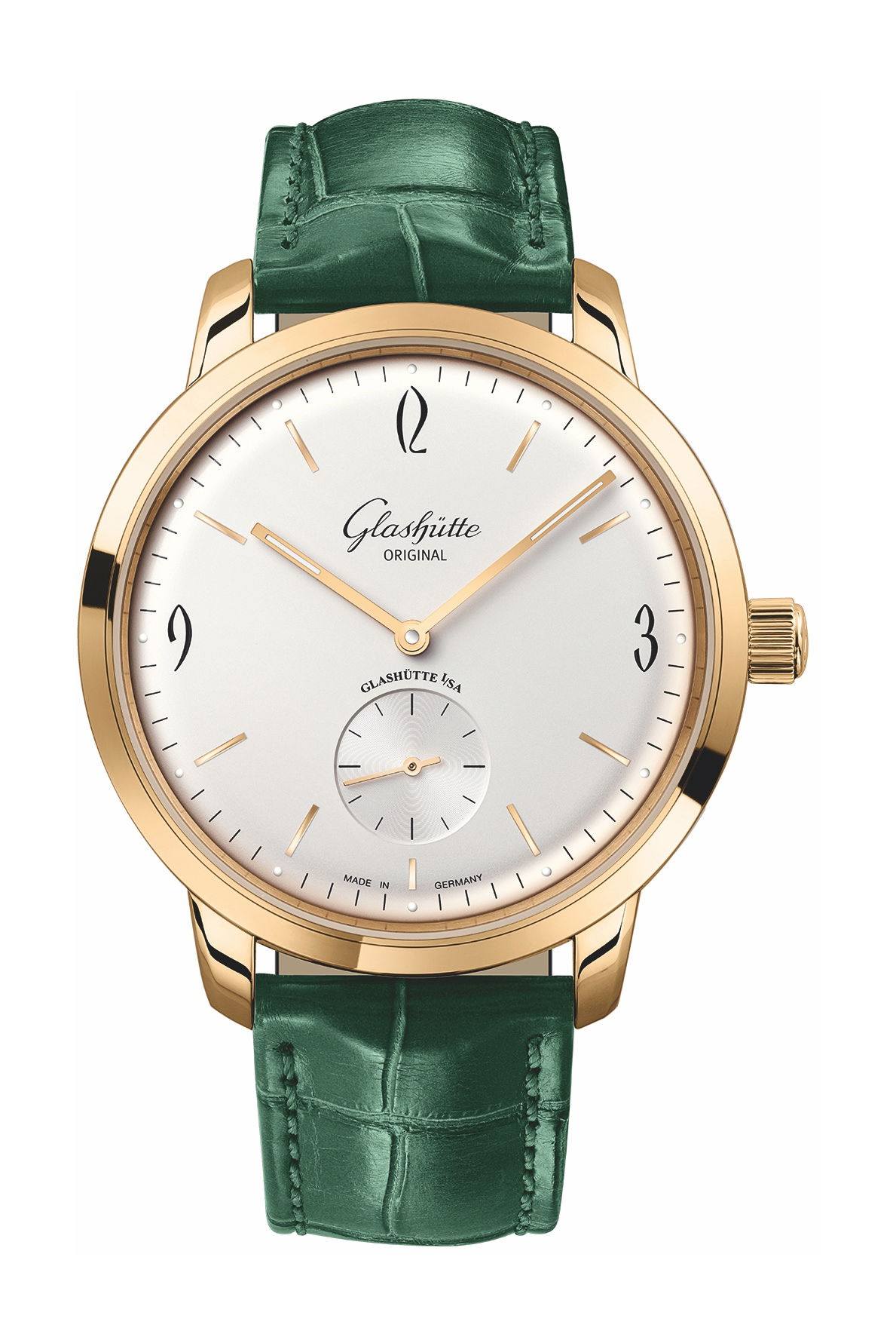 Glashütte Original Sixties Small Second luxury timepiece - detailed view