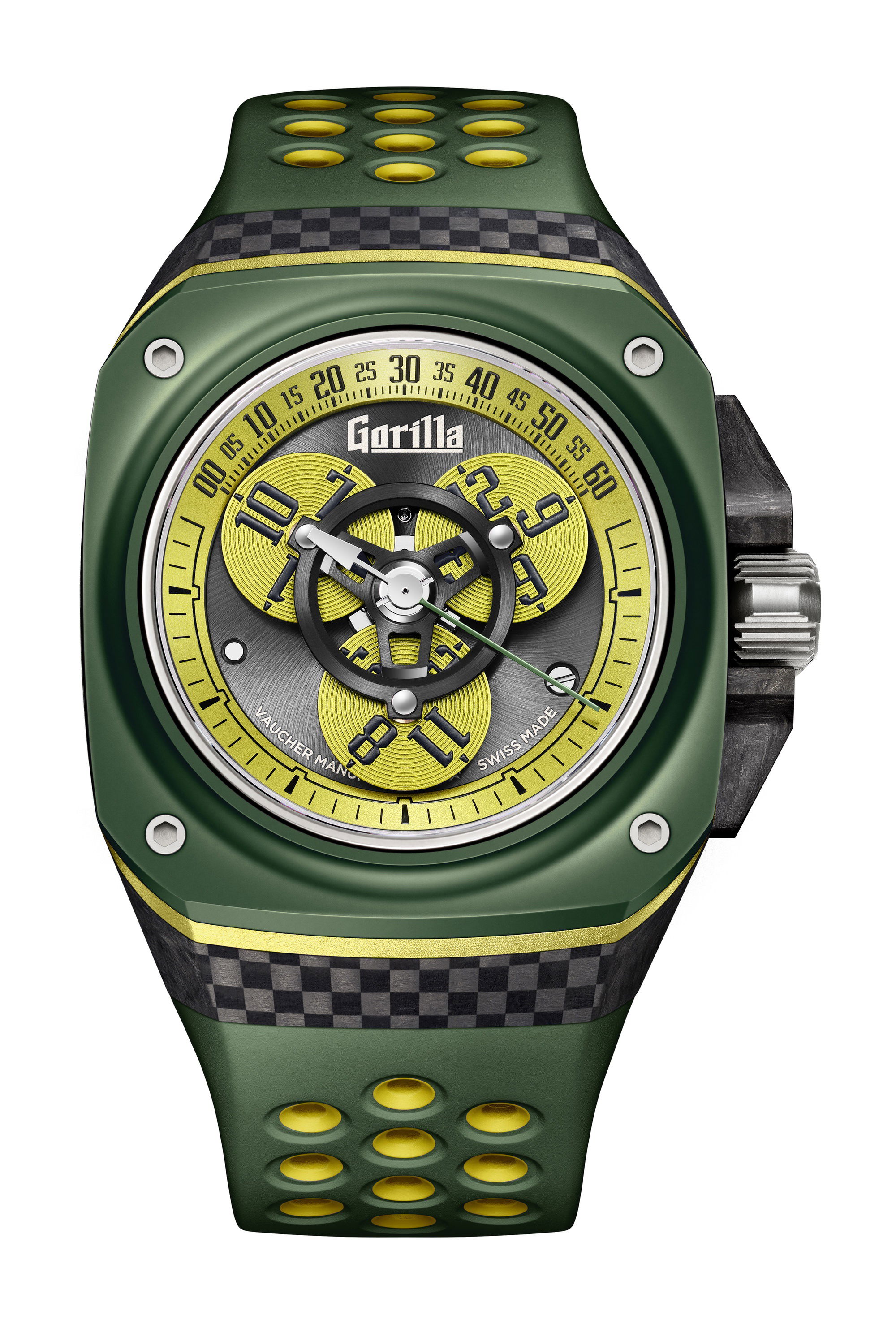 Gorilla Drift Elise luxury timepiece - detailed view