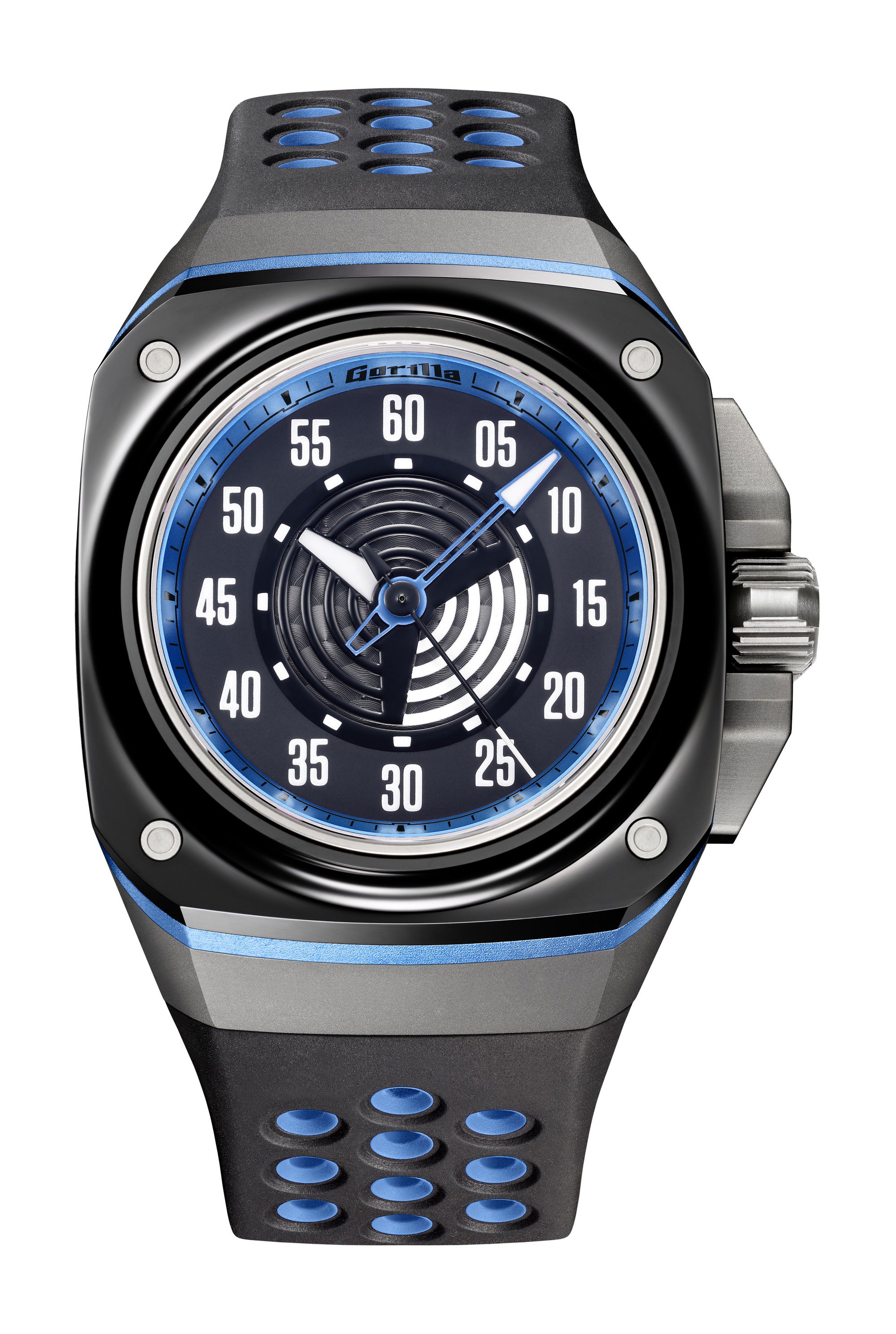 Gorilla Fastback Galaxy Blue luxury timepiece - detailed view
