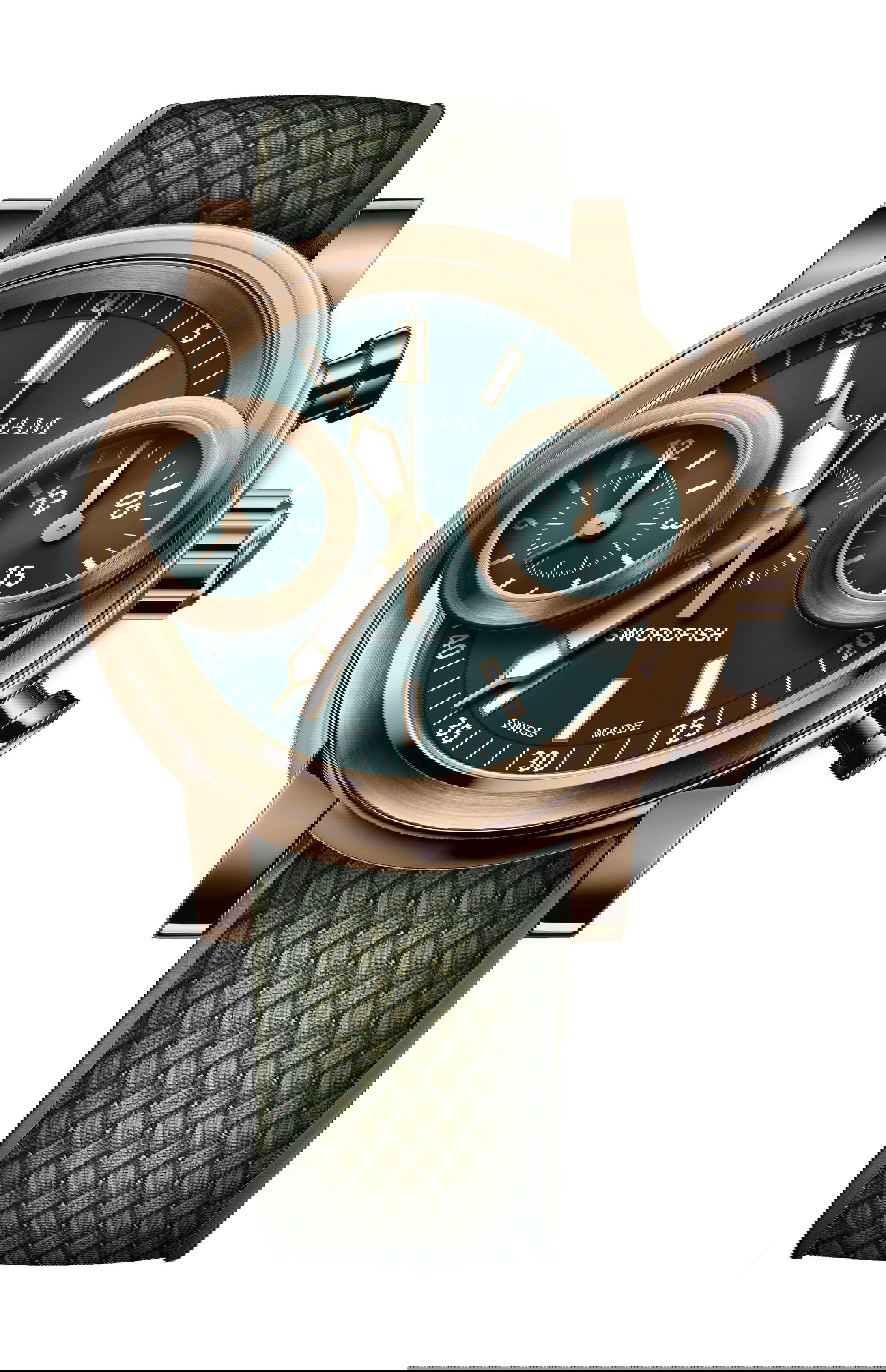 Graham Bronze Swordfish watch