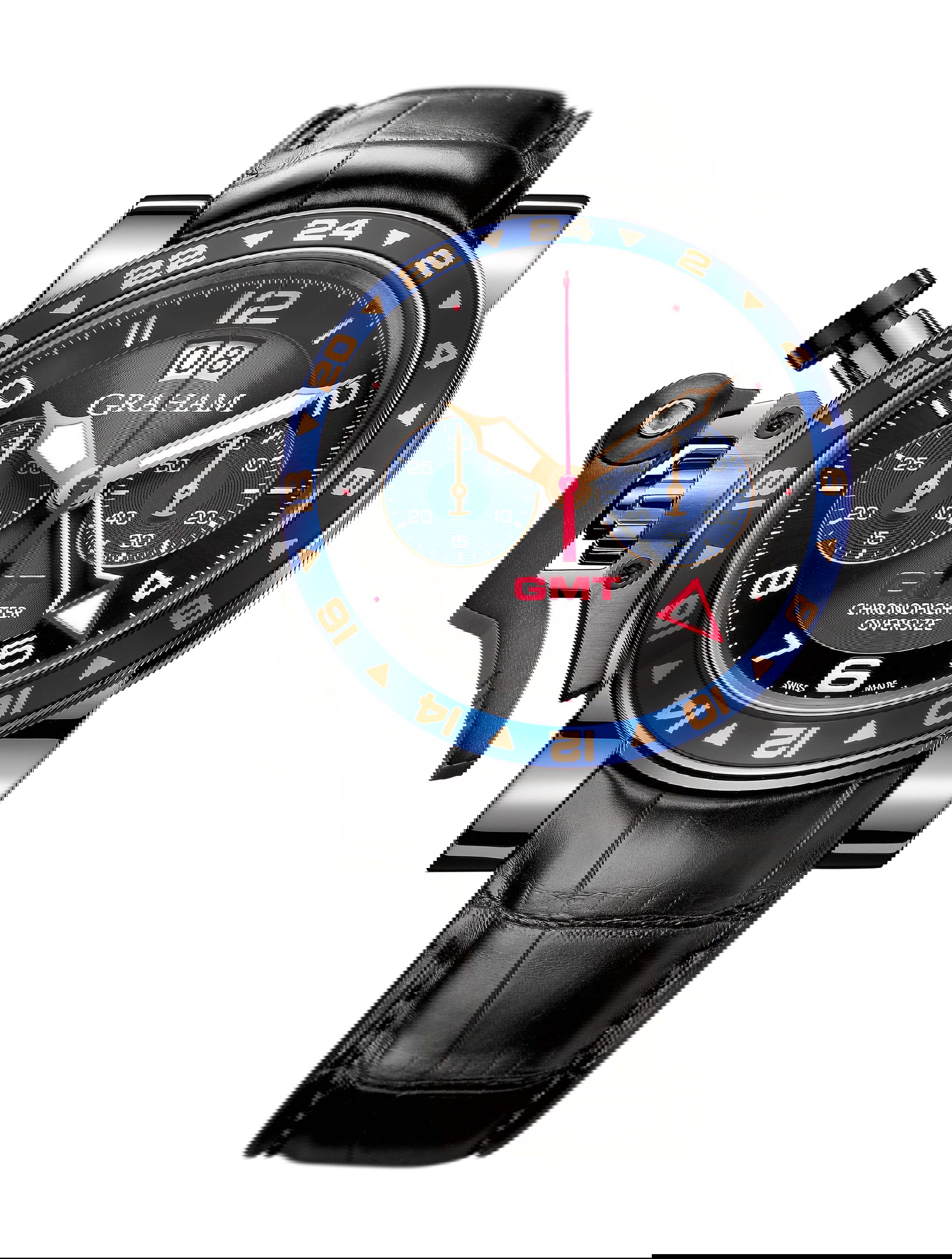 Graham Chronofighter GMT watch
