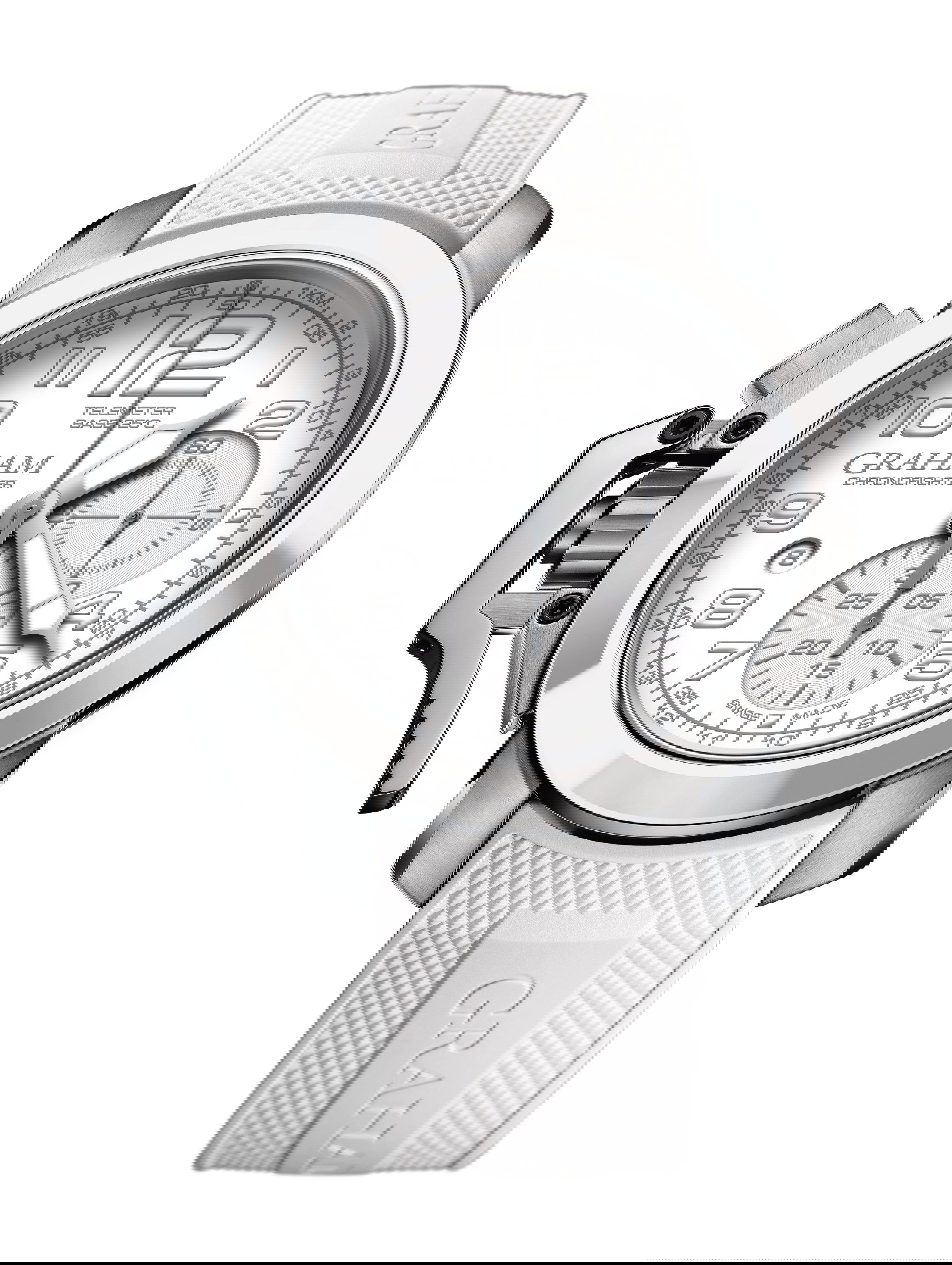 Graham CHRONOFIGHTER STEEL BLACK & WHITE watch