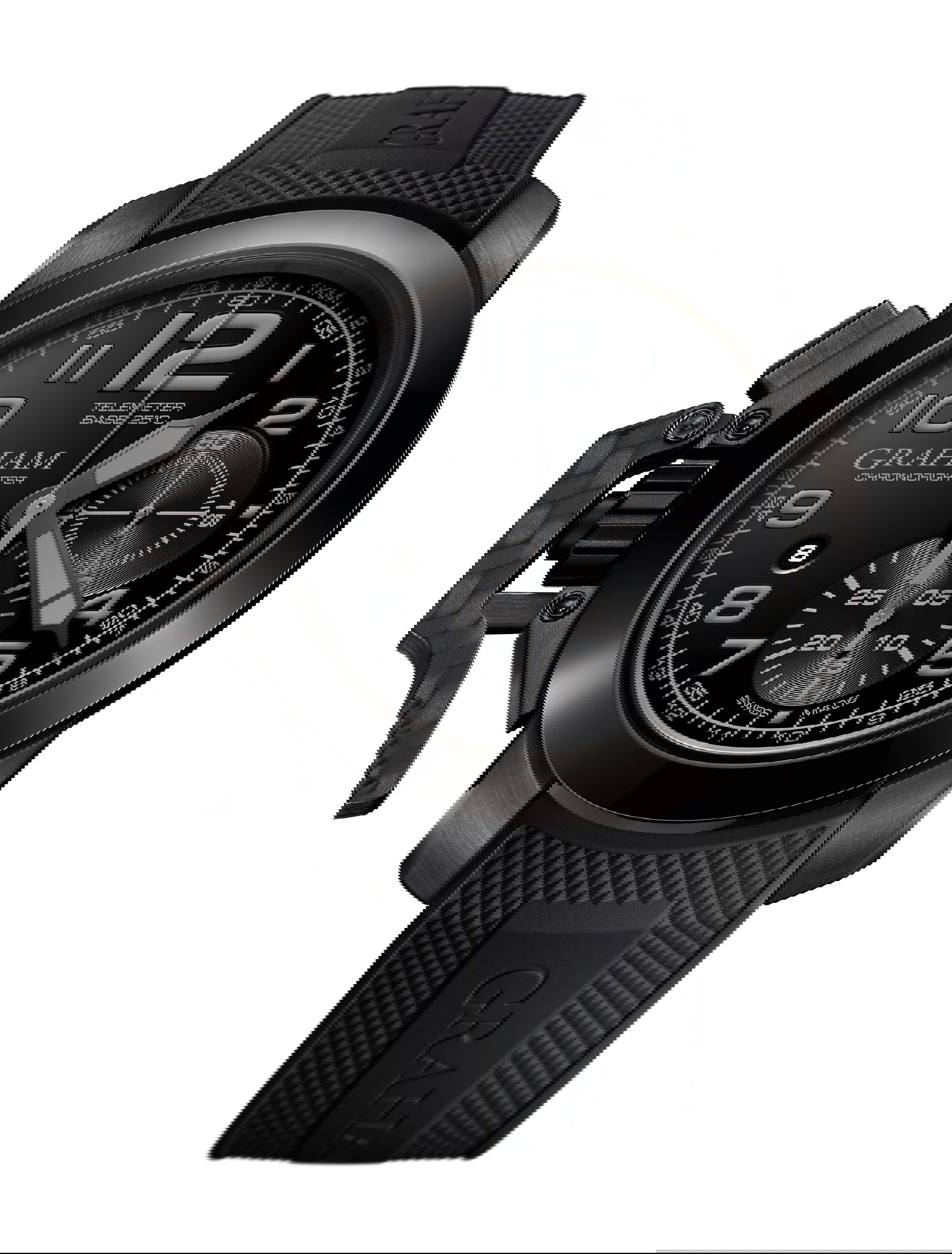 Graham CHRONOFIGHTER STEEL BLACK & WHITE watch