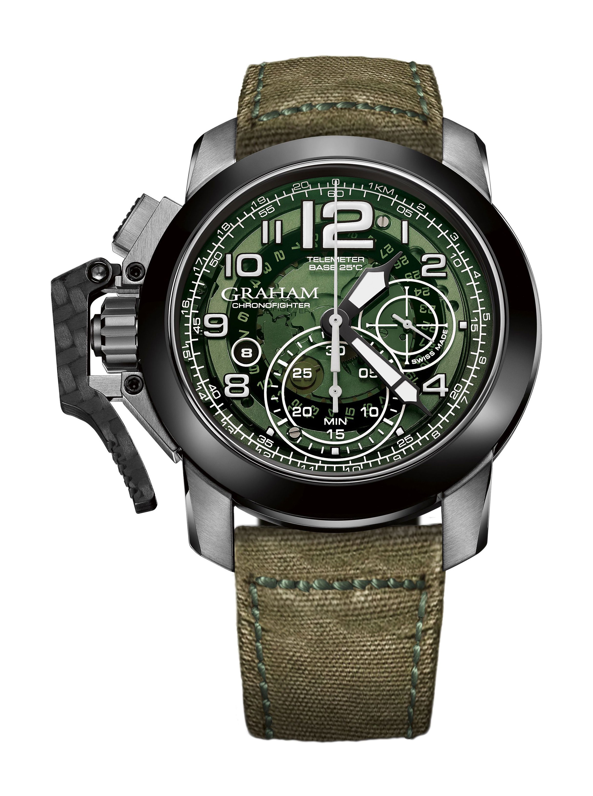 Graham CHRONOFIGHTER STEEL TARGET watch