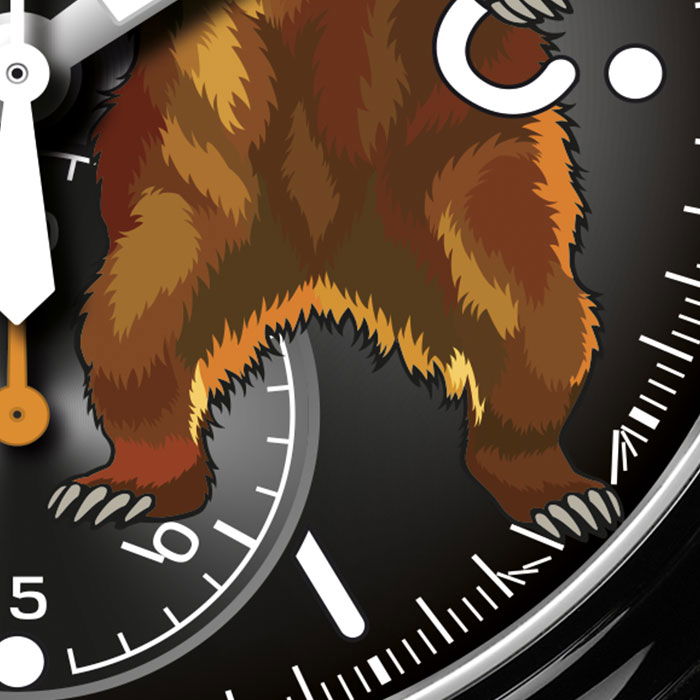 Graham Chronofighter Vintage Ltd Bear - View 2