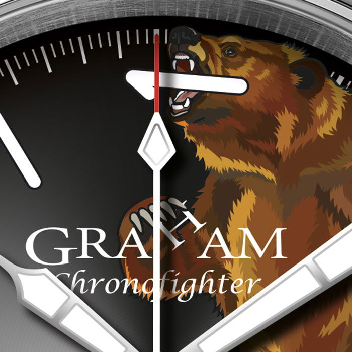 Graham Chronofighter Vintage Ltd Bear - View 3