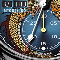 Graham Chronofighter Vintage Ltd – Dragon - View 3
