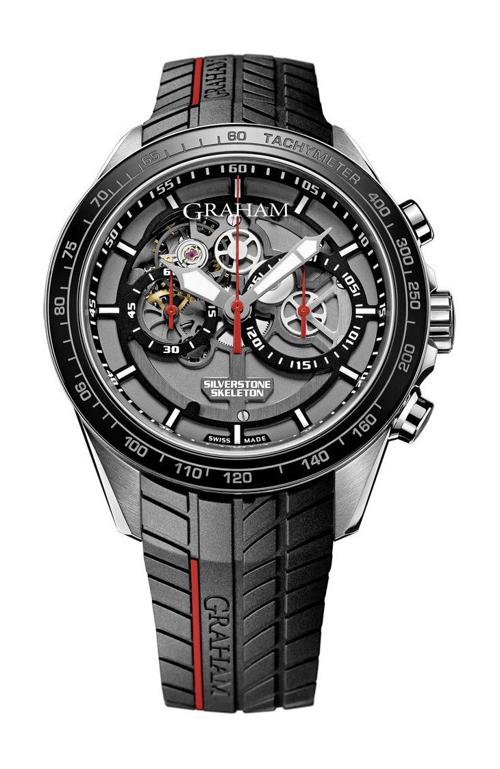 Graham SILVERSTONE RS SKELETON luxury timepiece - detailed view