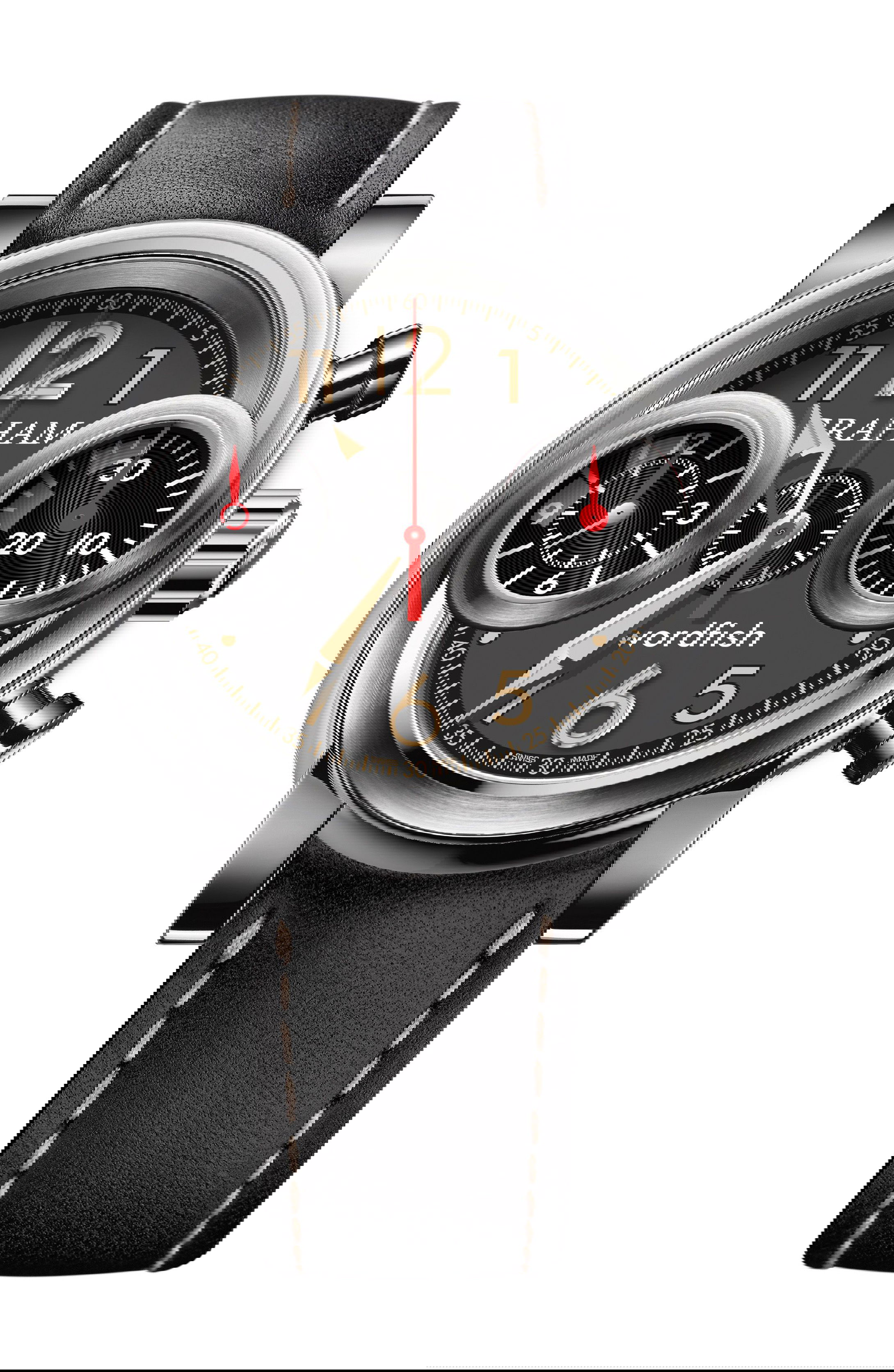Graham Swordfish luxury timepiece - detailed view