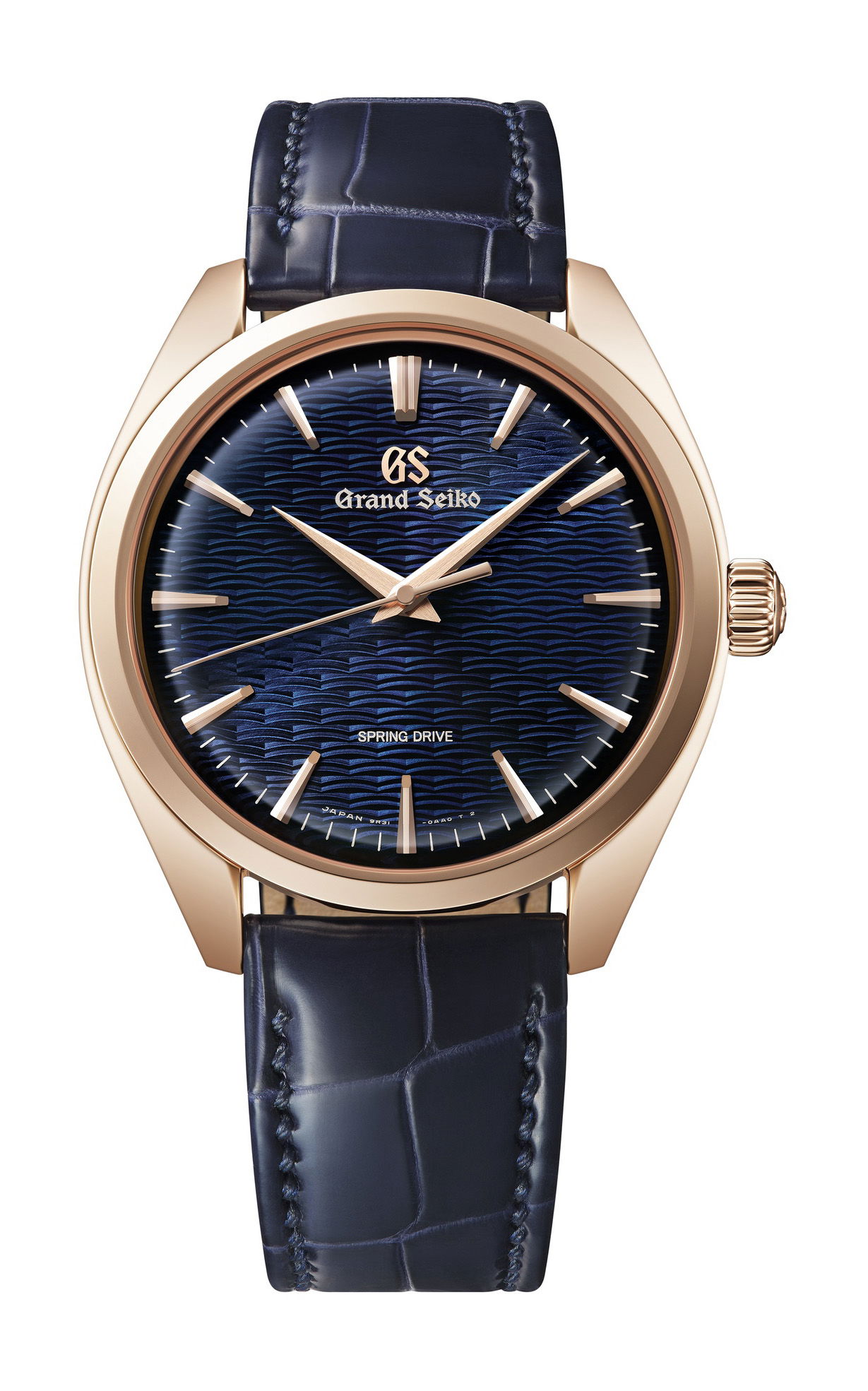 Grand Seiko Elegance Spring Drive 9R31 luxury timepiece - detailed view