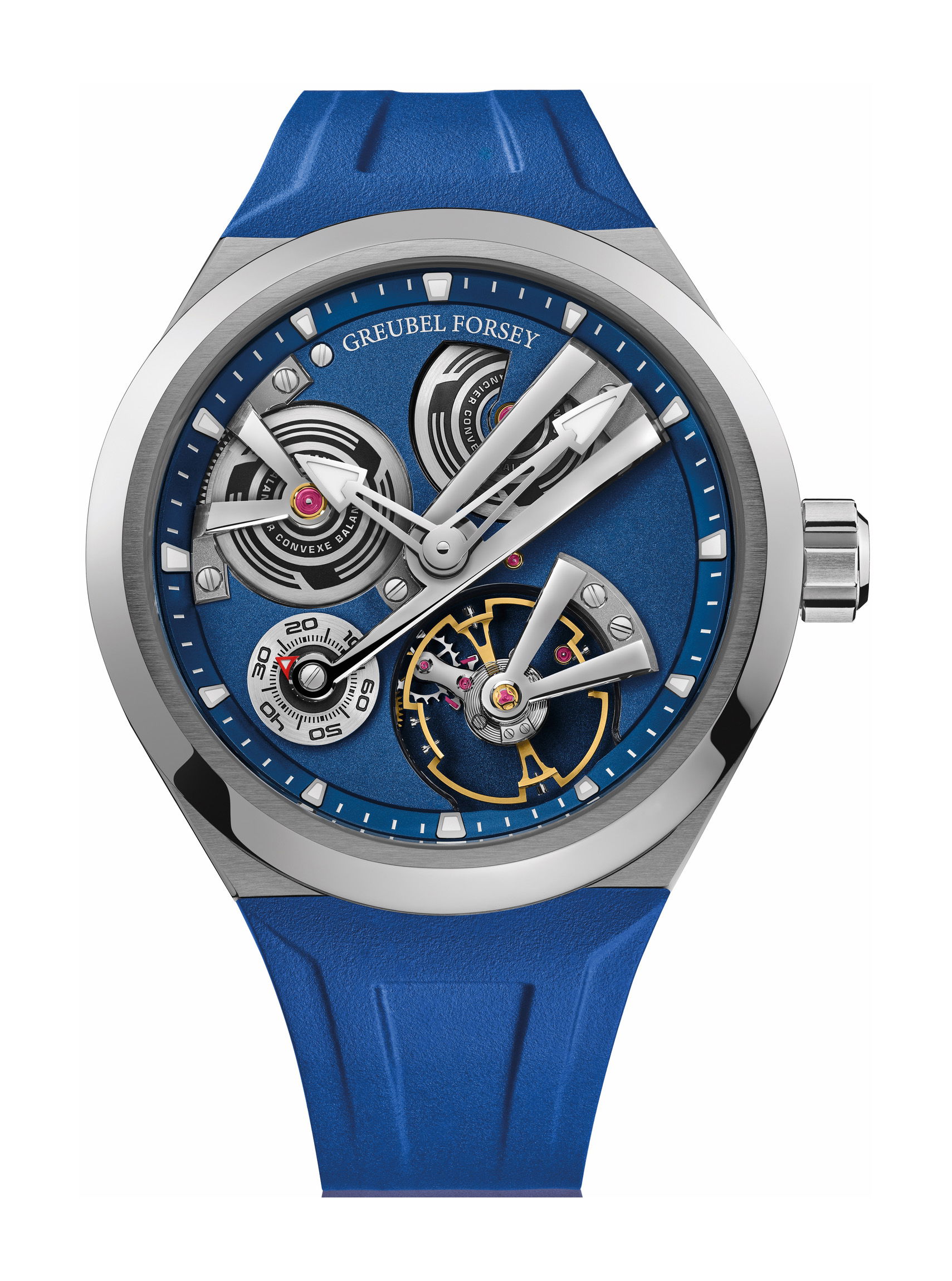 Greubel Forsey Balancier 3 luxury timepiece - detailed view