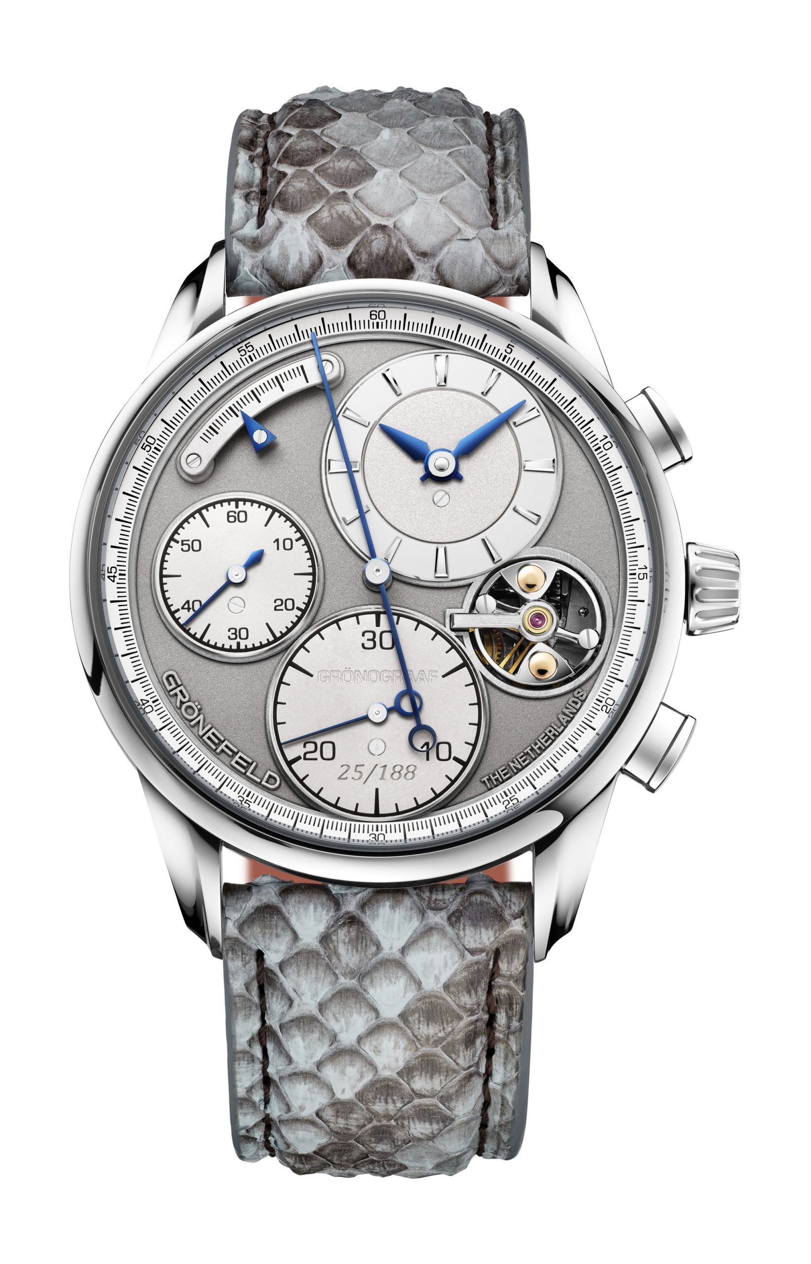 Gronefeld 1941 Grönograaf Stainless Steel Limited Edition watch