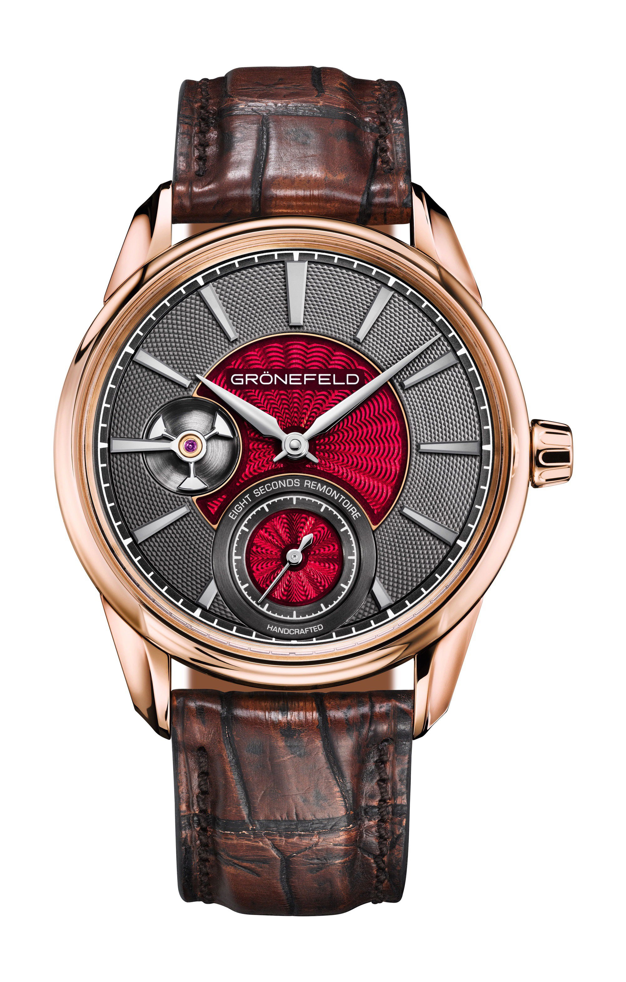 Gronefeld 1941 Remontoire Bespoke Guilloché & Ename RG watch