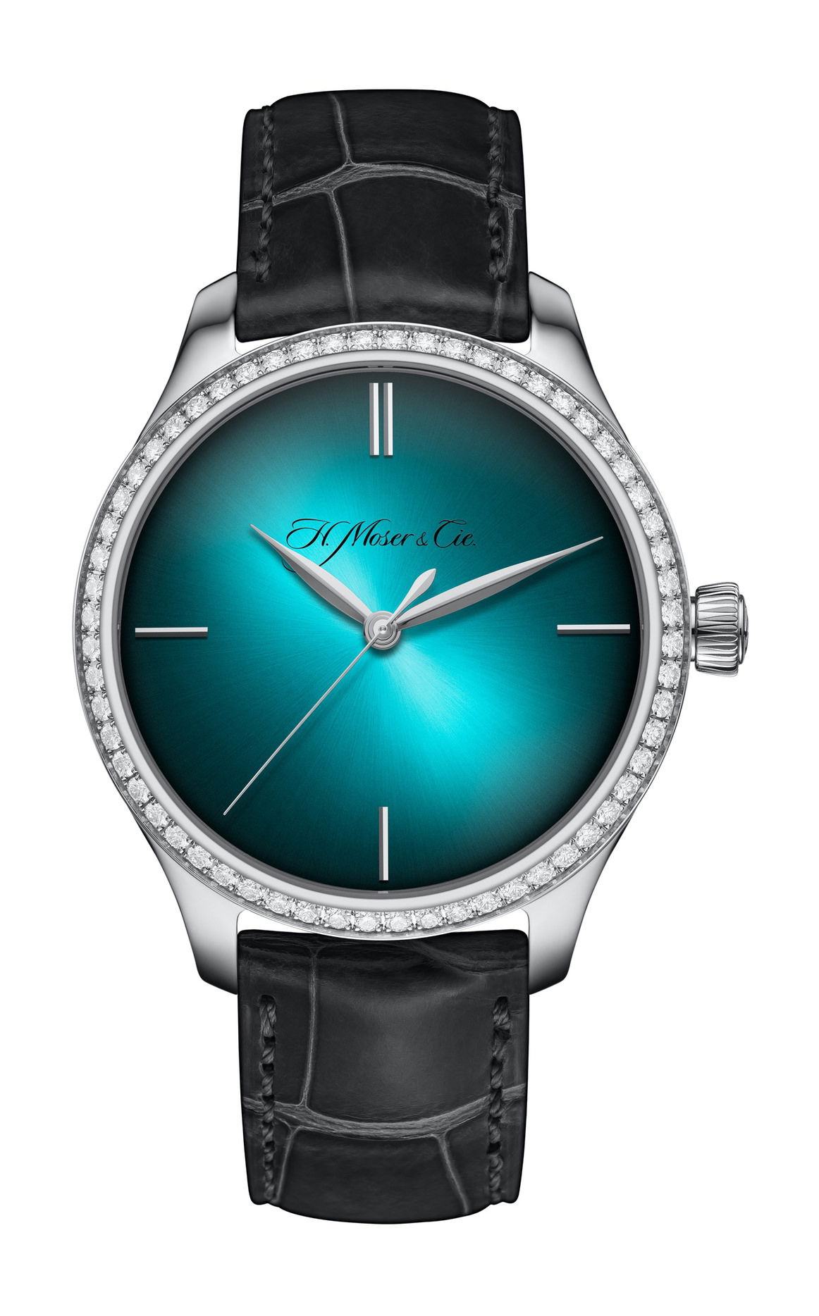H Moser and Cie Endeavour Centre Seconds Diamonds Purity watch