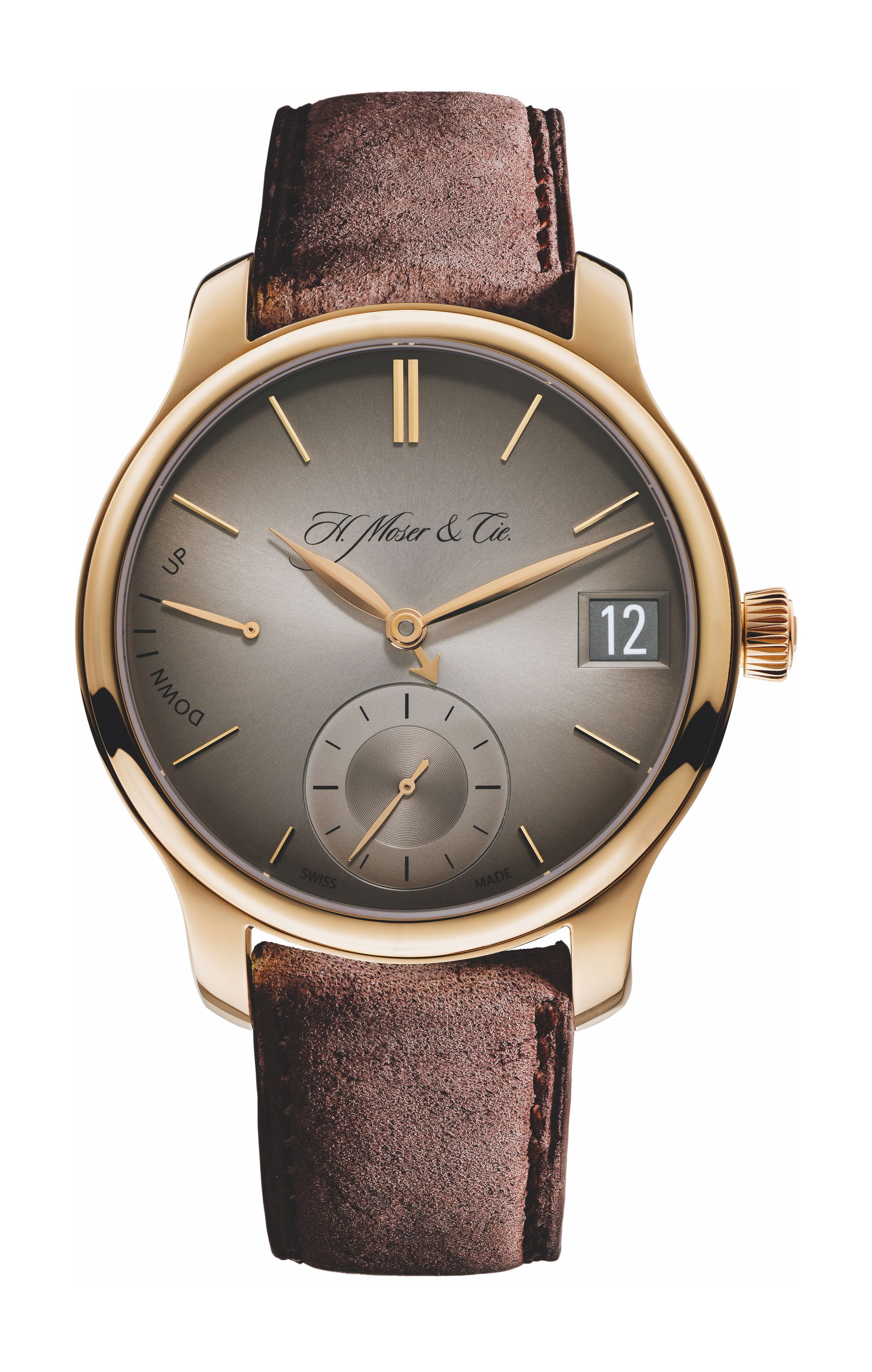 H. Moser & Cie Endeavour Perpetual Calendar luxury timepiece - detailed view