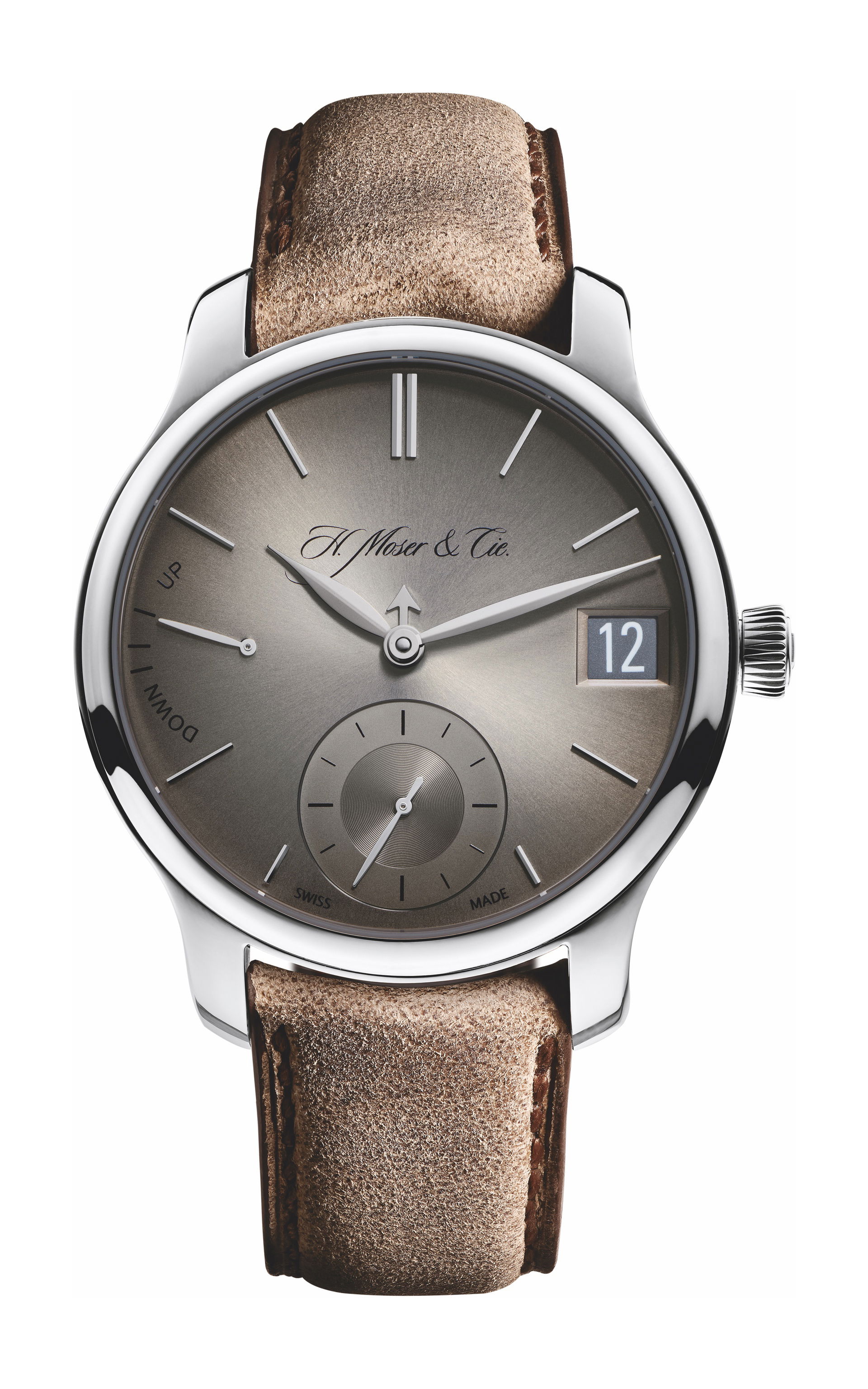 H. Moser & Cie Endeavour Perpetual Calendar luxury timepiece - detailed view