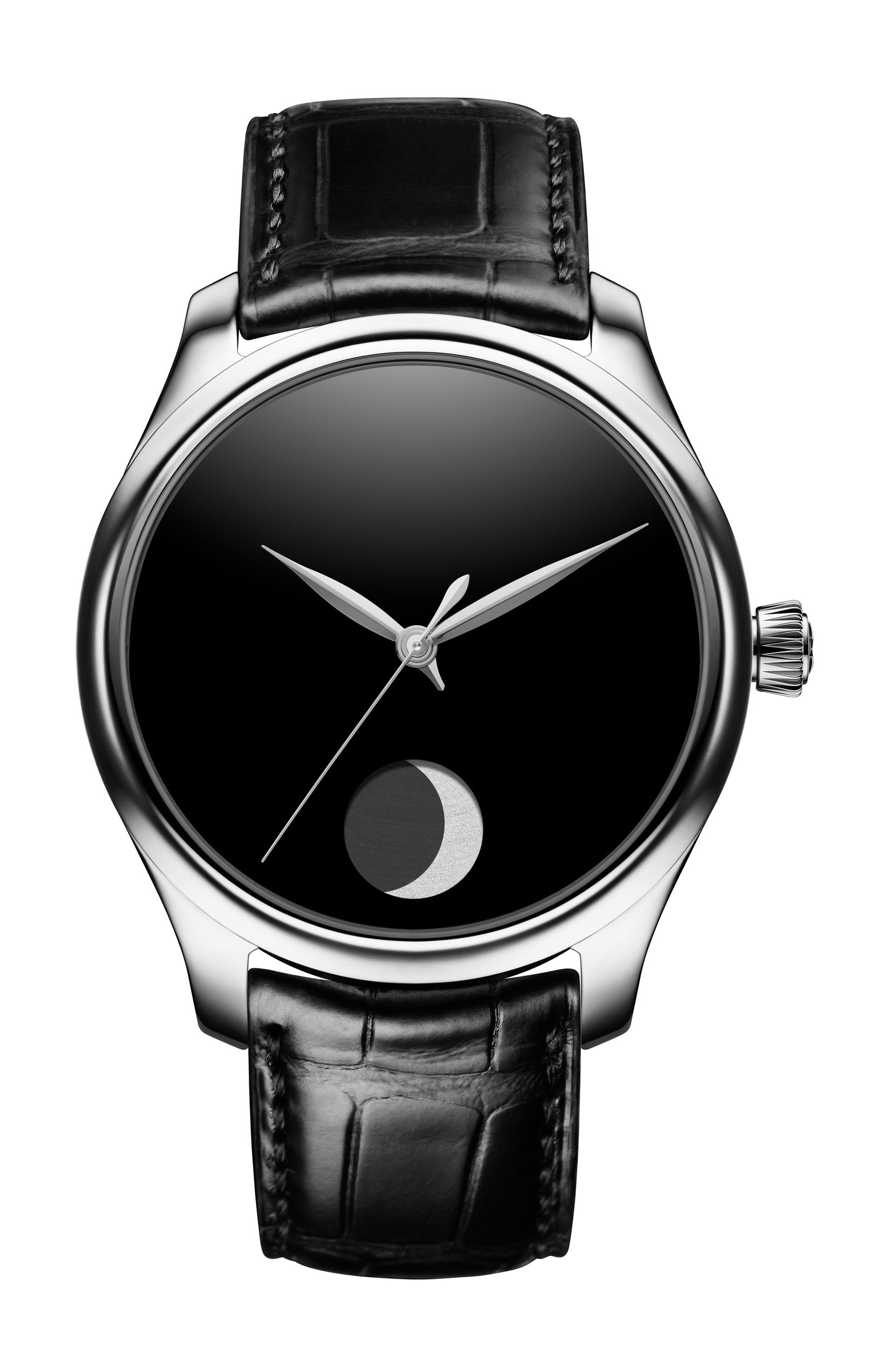 H. Moser & Cie Endeavour Perpetual Moon luxury timepiece - detailed view