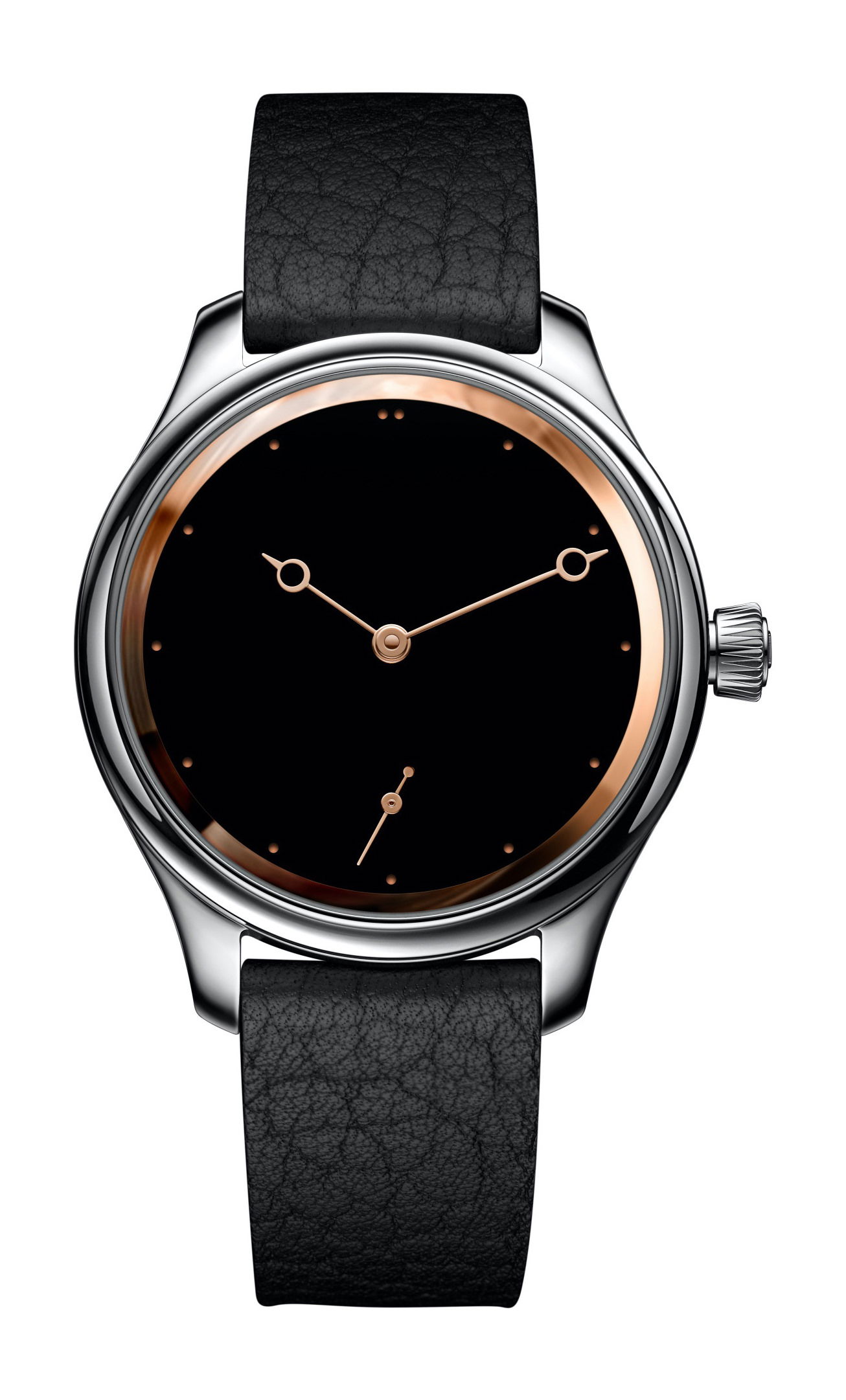 H. Moser & Cie Endeavour Small Seconds Total Eclipse X The Armoury luxury timepiece - detailed view