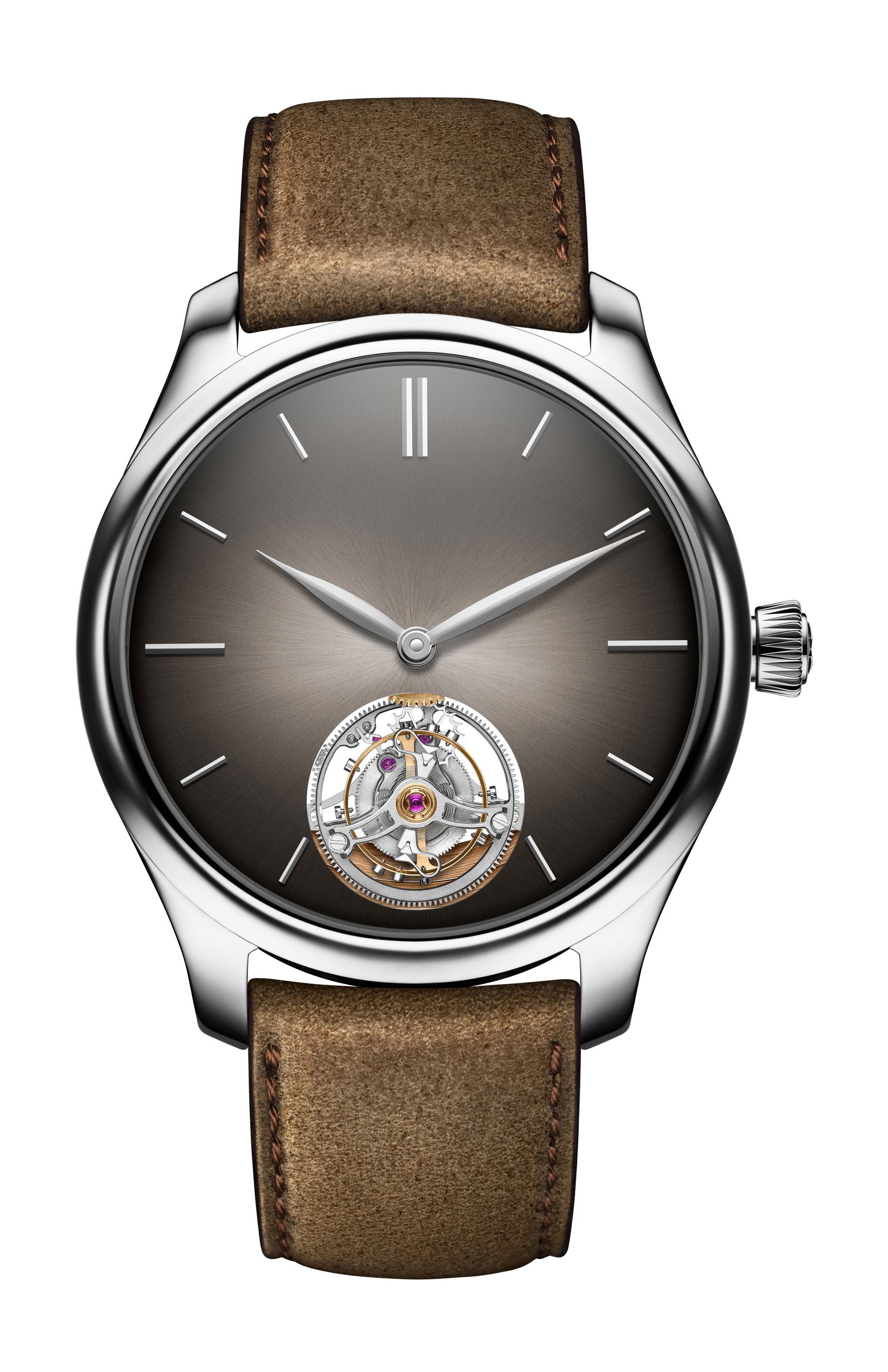 H. Moser & Cie Endeavour Tourbillon luxury timepiece - detailed view