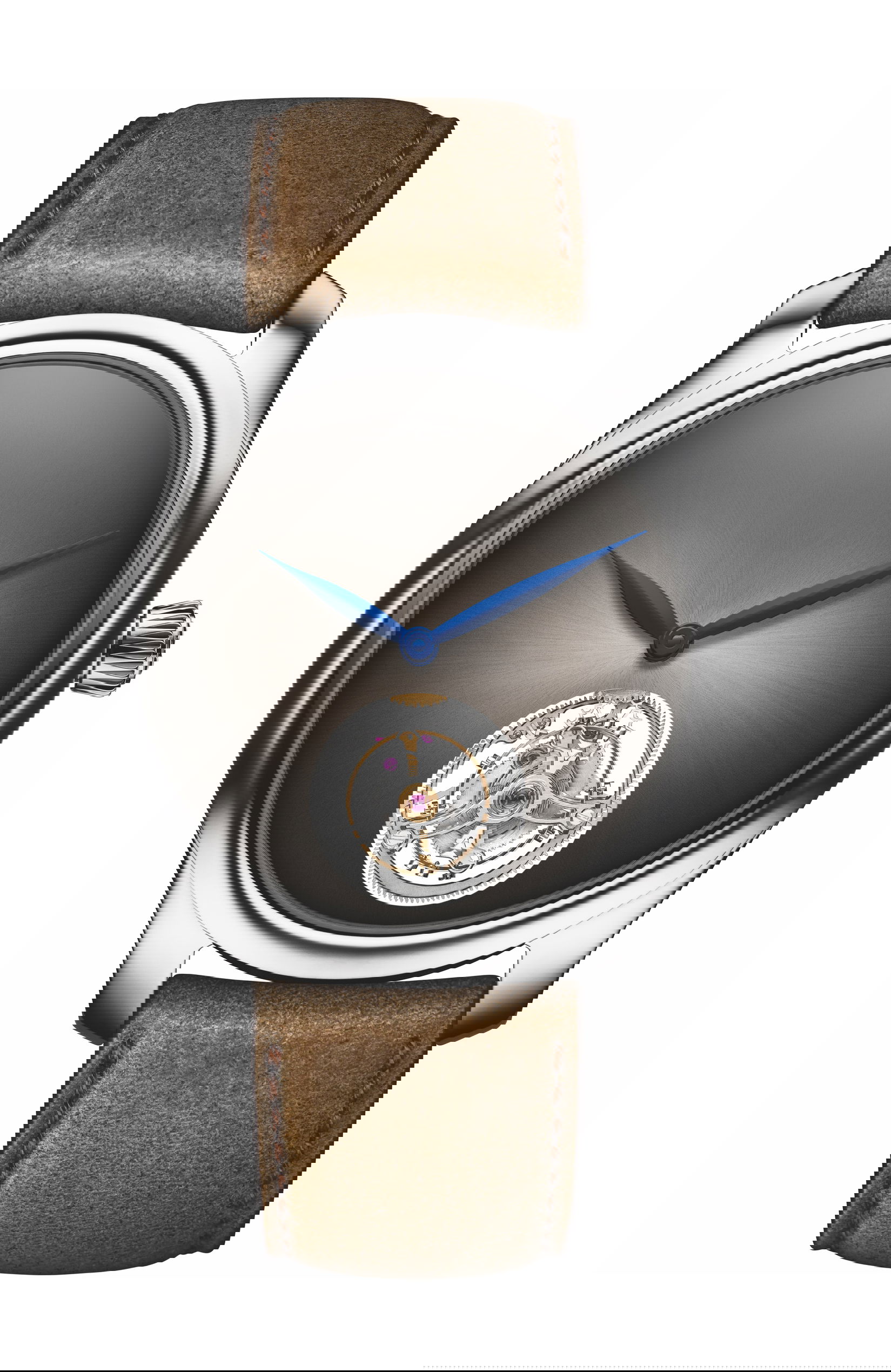 H. Moser & Cie Endeavour Tourbillon luxury timepiece - detailed view