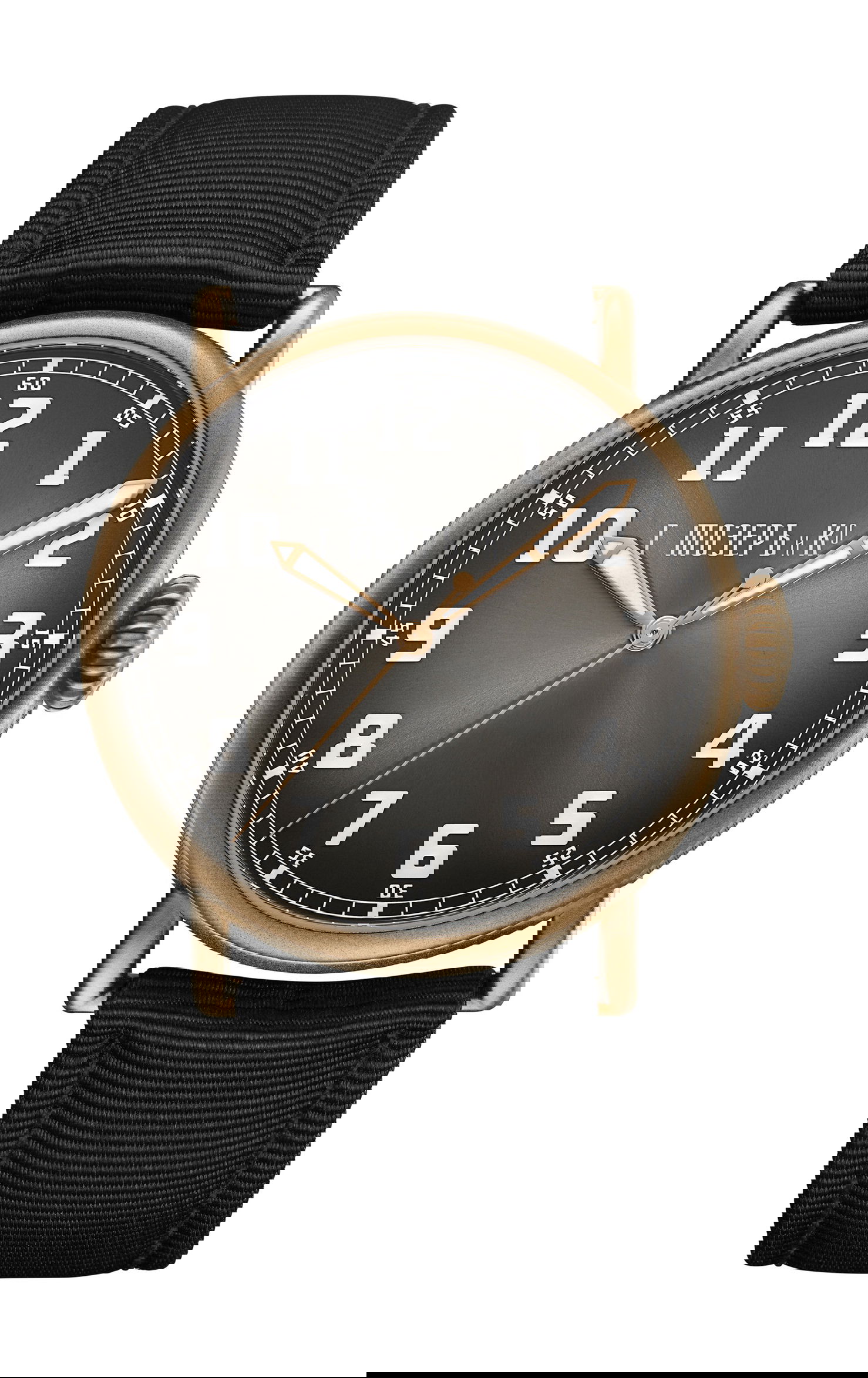 H. Moser & Cie Heritage Bronze “Since 1828” luxury timepiece - detailed view