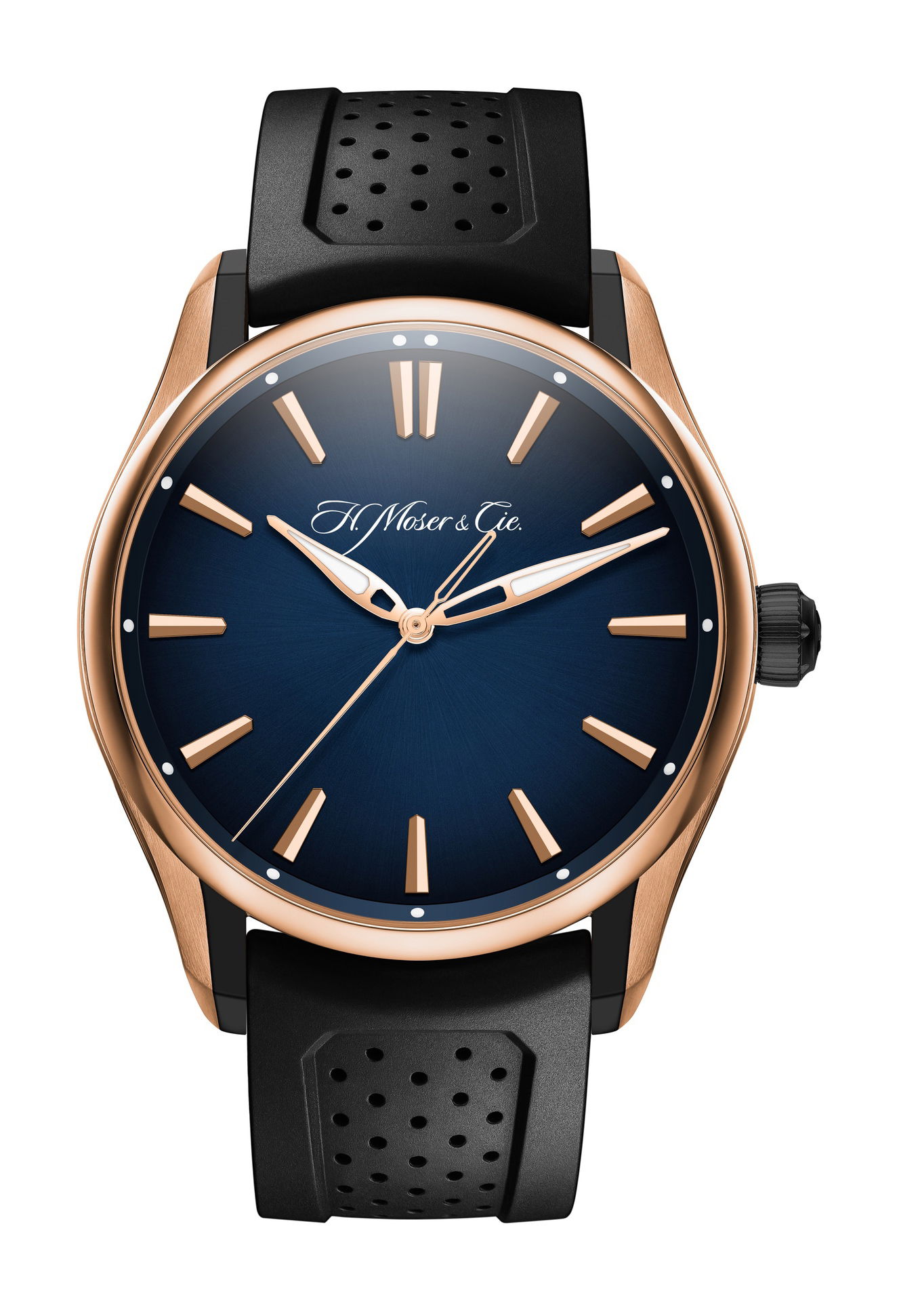 H. Moser & Cie Pioneer Centre Seconds luxury timepiece - detailed view
