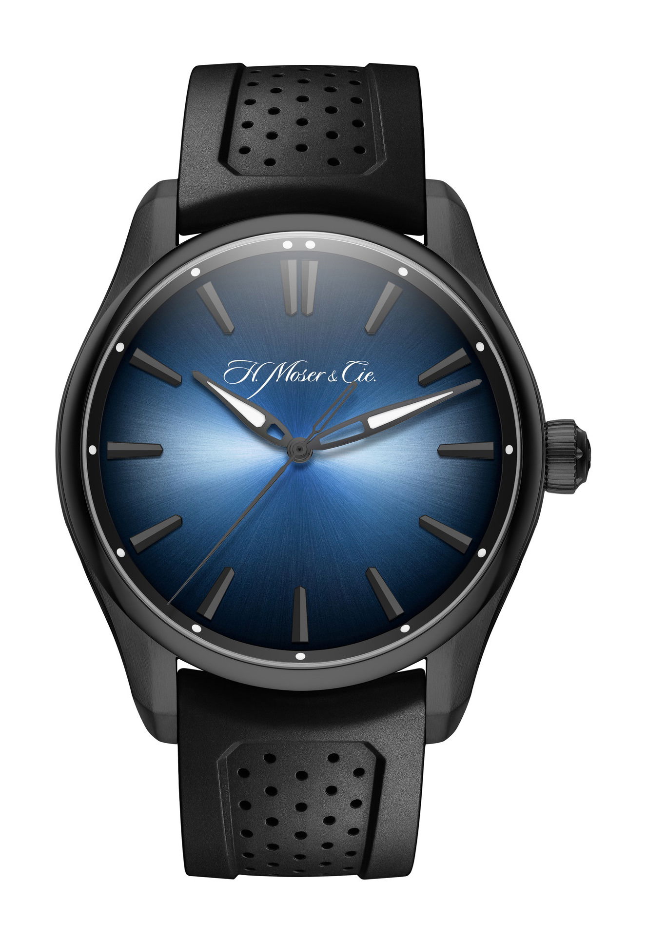 H. Moser & Cie Pioneer Centre Seconds luxury timepiece - detailed view