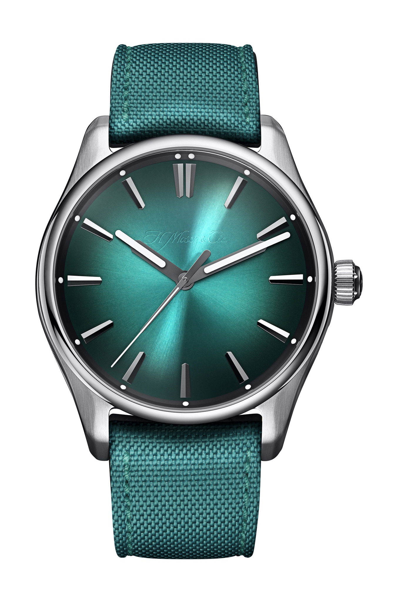 H. Moser & Cie Pioneer Centre Seconds Mega Cool luxury timepiece - detailed view