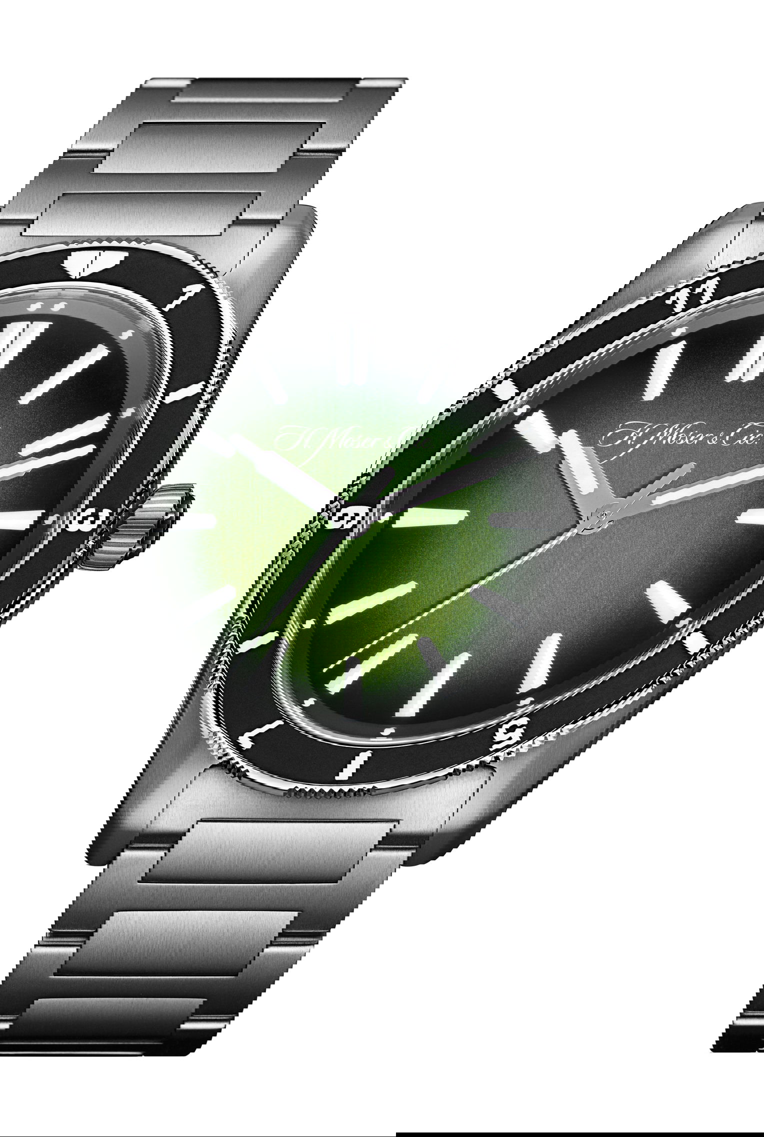 H. Moser & Cie Pioneer Centre Seconds Rotating Bezel C.02 For Collective - View 2