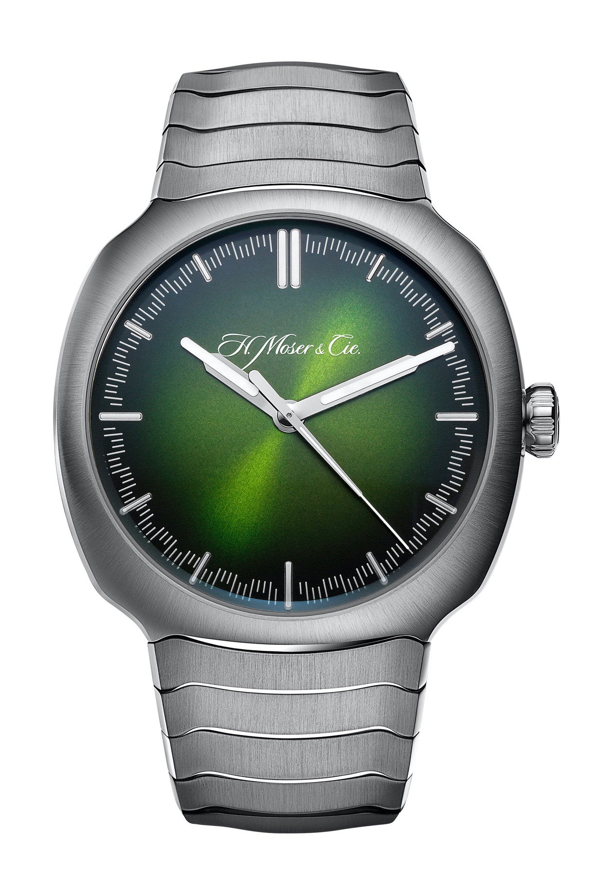 H. Moser & Cie Streamliner Center Seconds luxury timepiece - detailed view