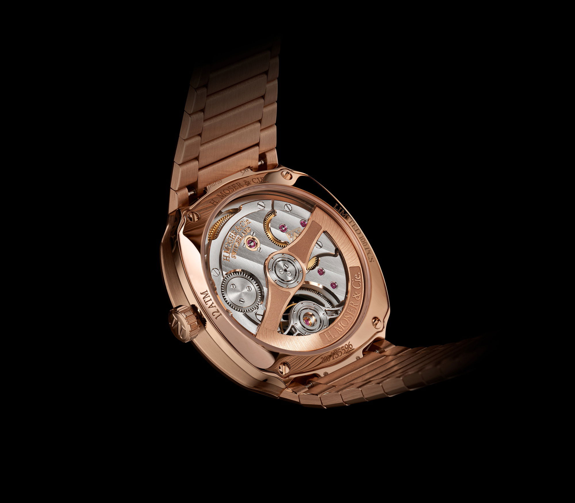 H. Moser & Cie Streamliner Tourbillon Wyoming Jade - View 2
