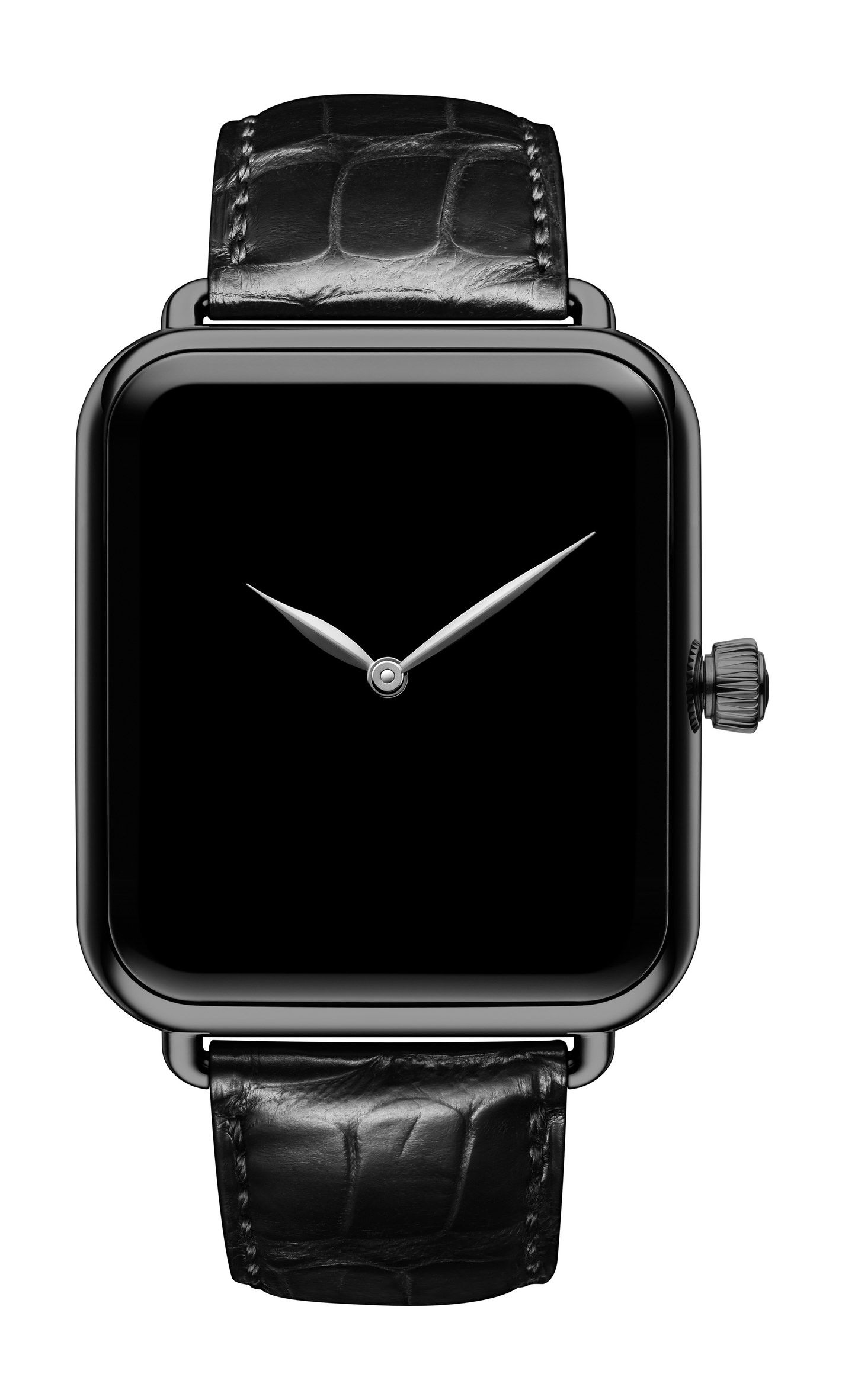 H. Moser & Cie Swiss Alp Watch luxury timepiece - detailed view