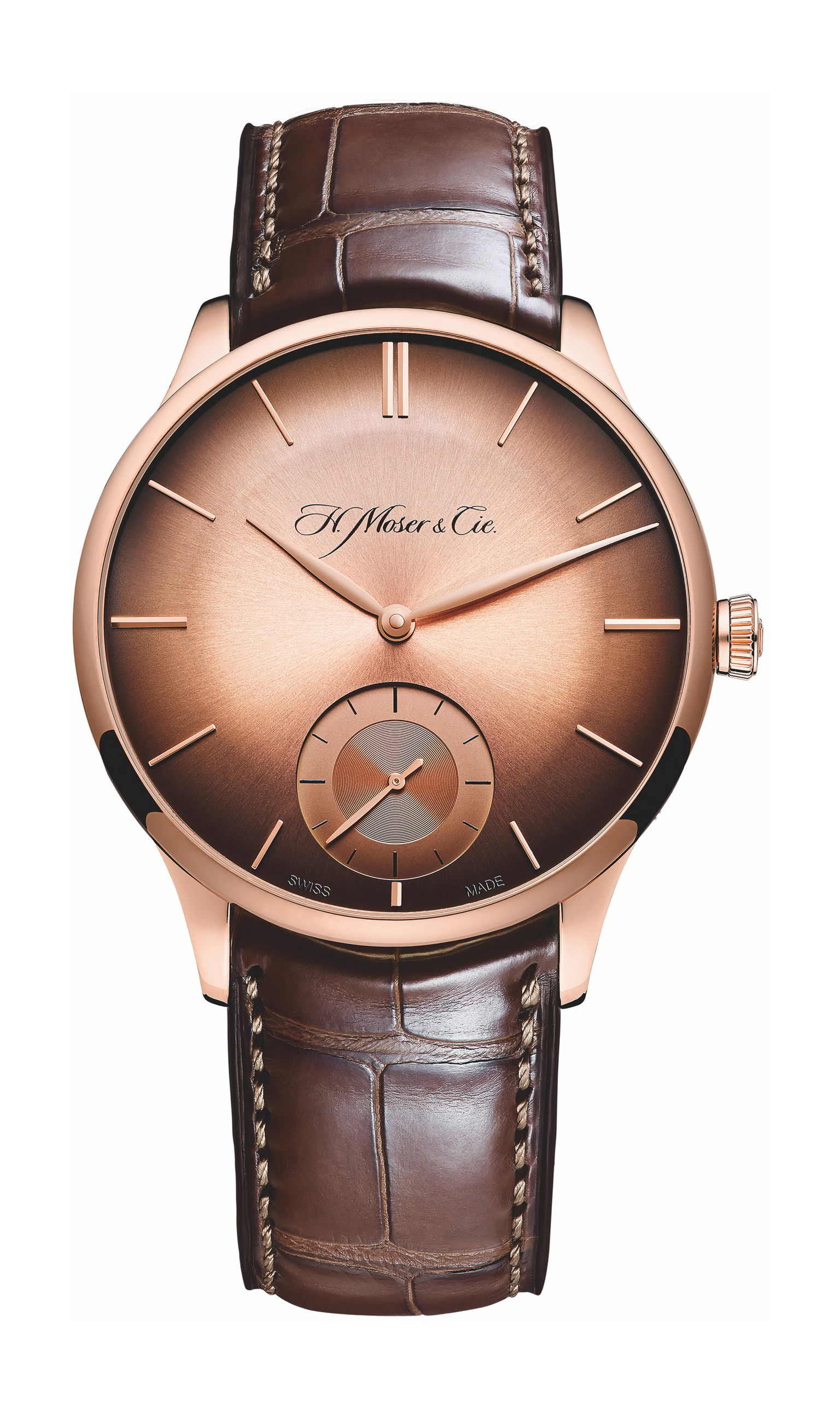 H. Moser & Cie Venturer Small Seconds luxury timepiece - detailed view