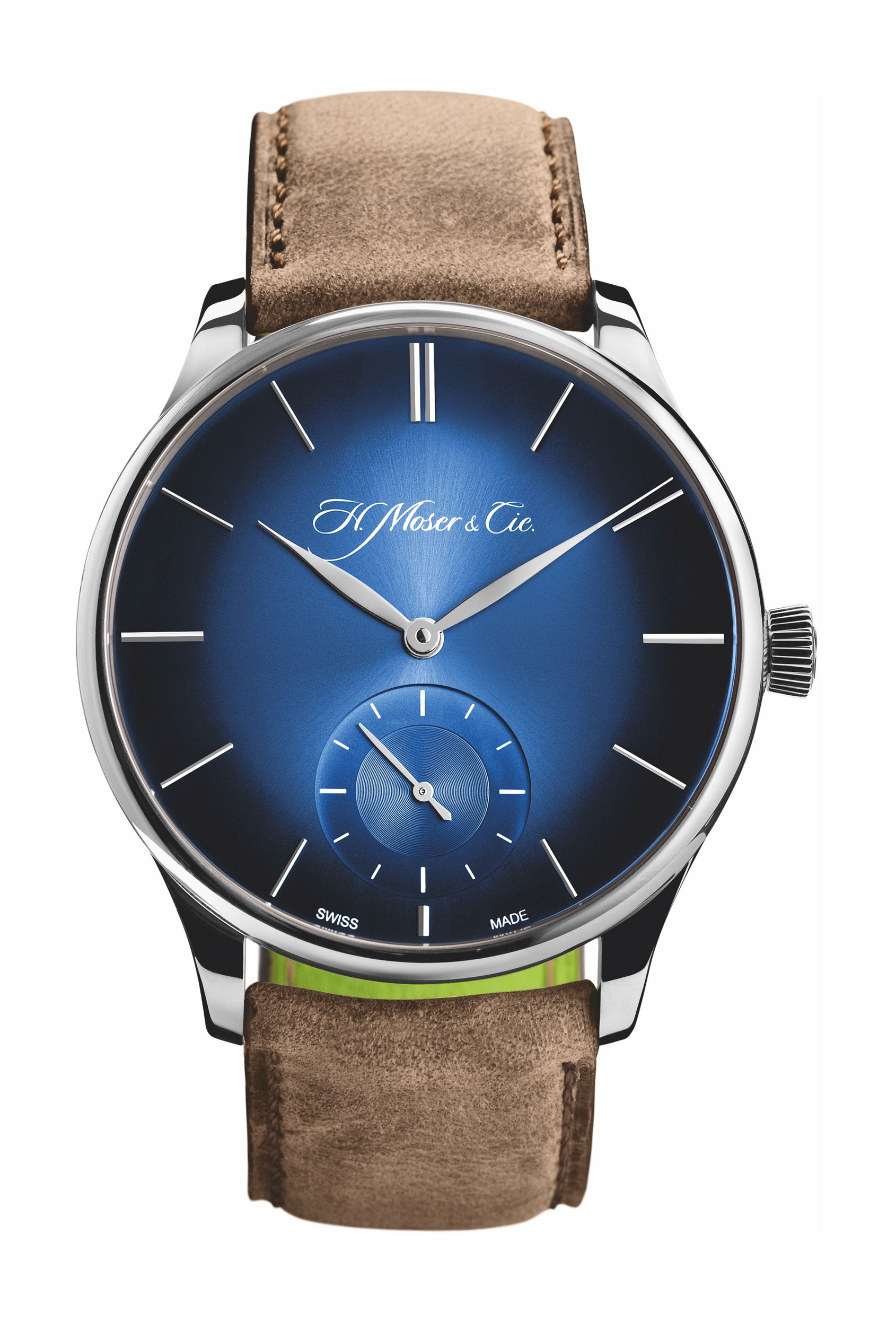 H. Moser & Cie Venturer Small Seconds XL luxury timepiece - detailed view