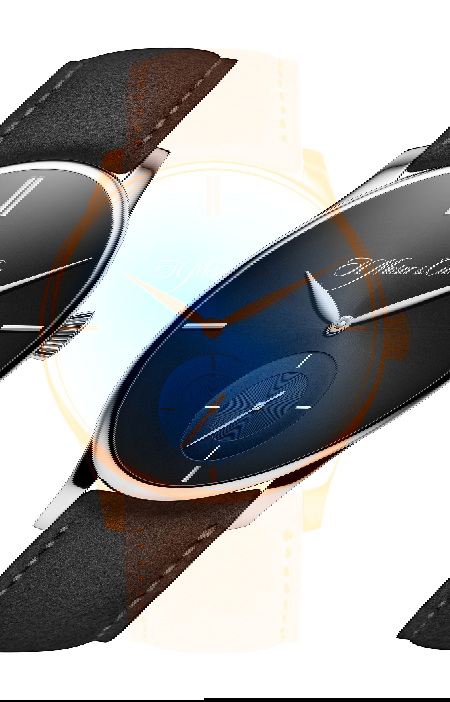 H. Moser & Cie Venturer Small Seconds XL Purity luxury timepiece - detailed view